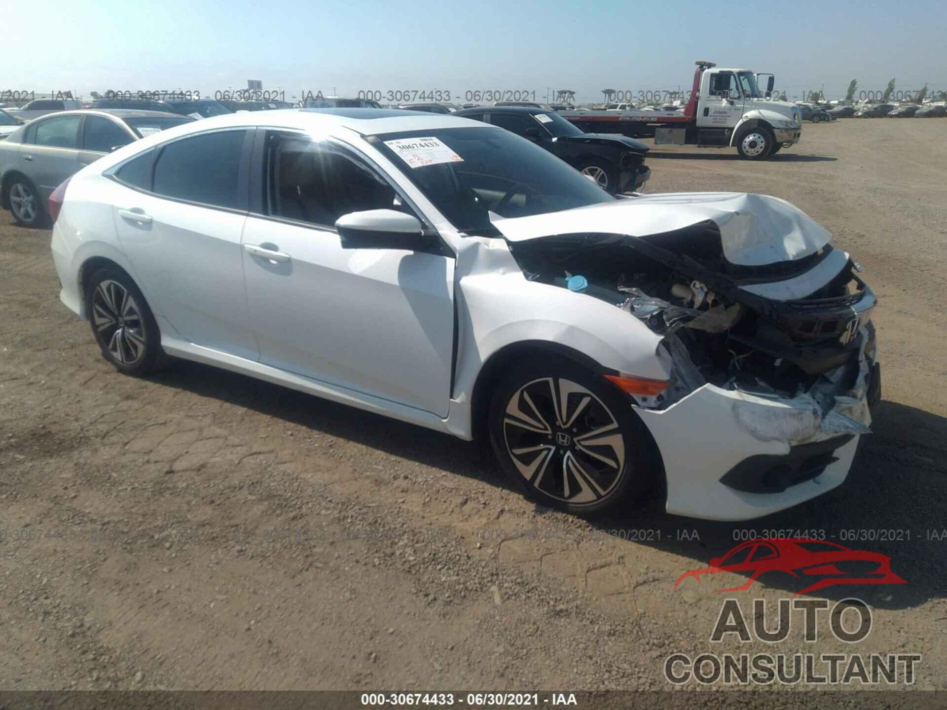 HONDA CIVIC SEDAN 2016 - 2HGFC1F75GH645407