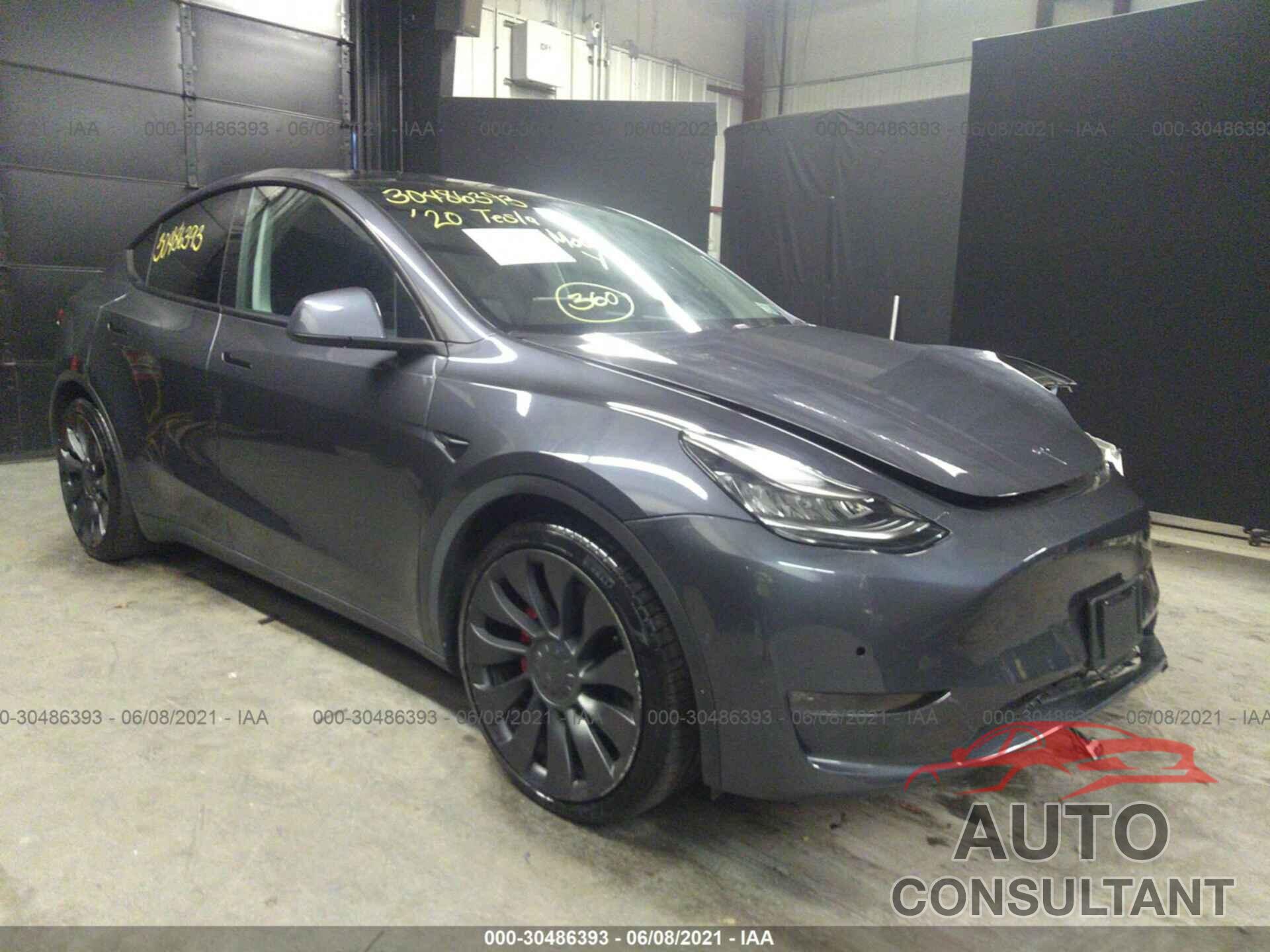 TESLA MODEL Y 2020 - 5YJYGDEF3LF033664