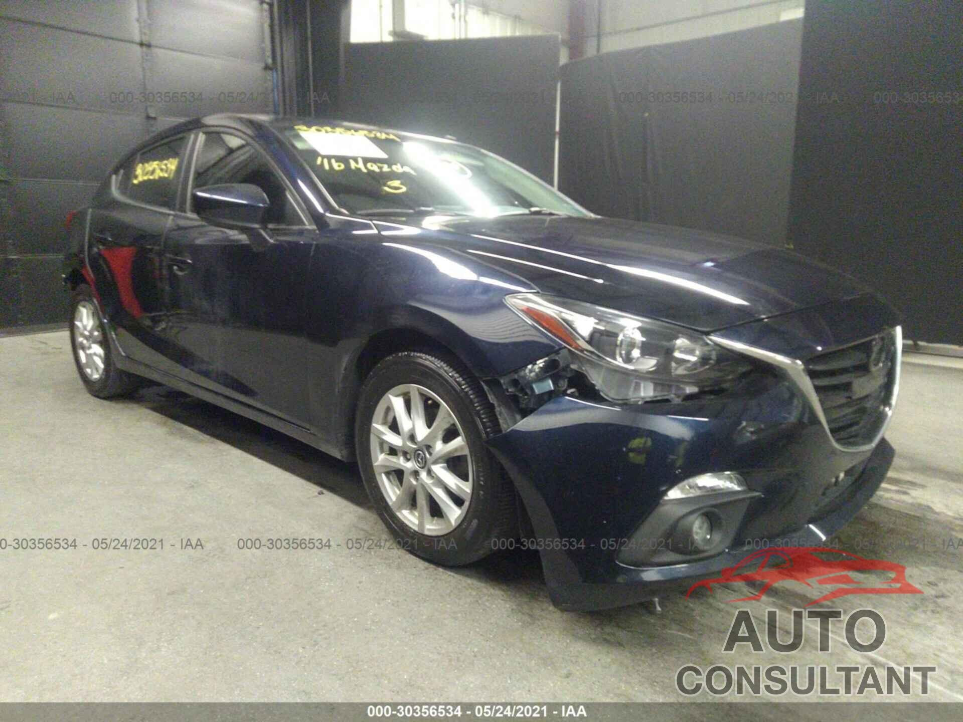 MAZDA MAZDA3 2016 - JM1BM1L75G1291420