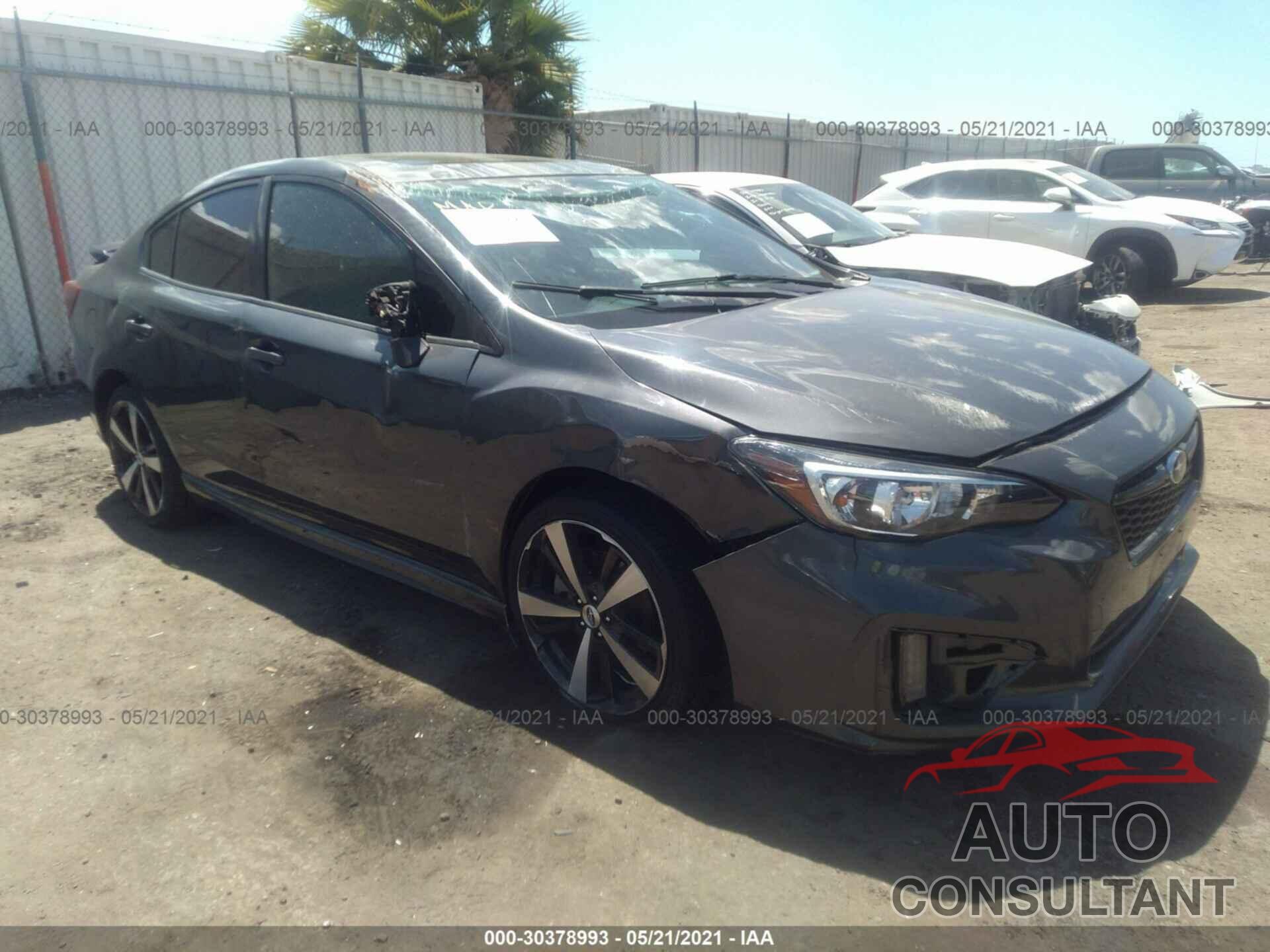 SUBARU IMPREZA 2018 - 4S3GKAM68J3600939