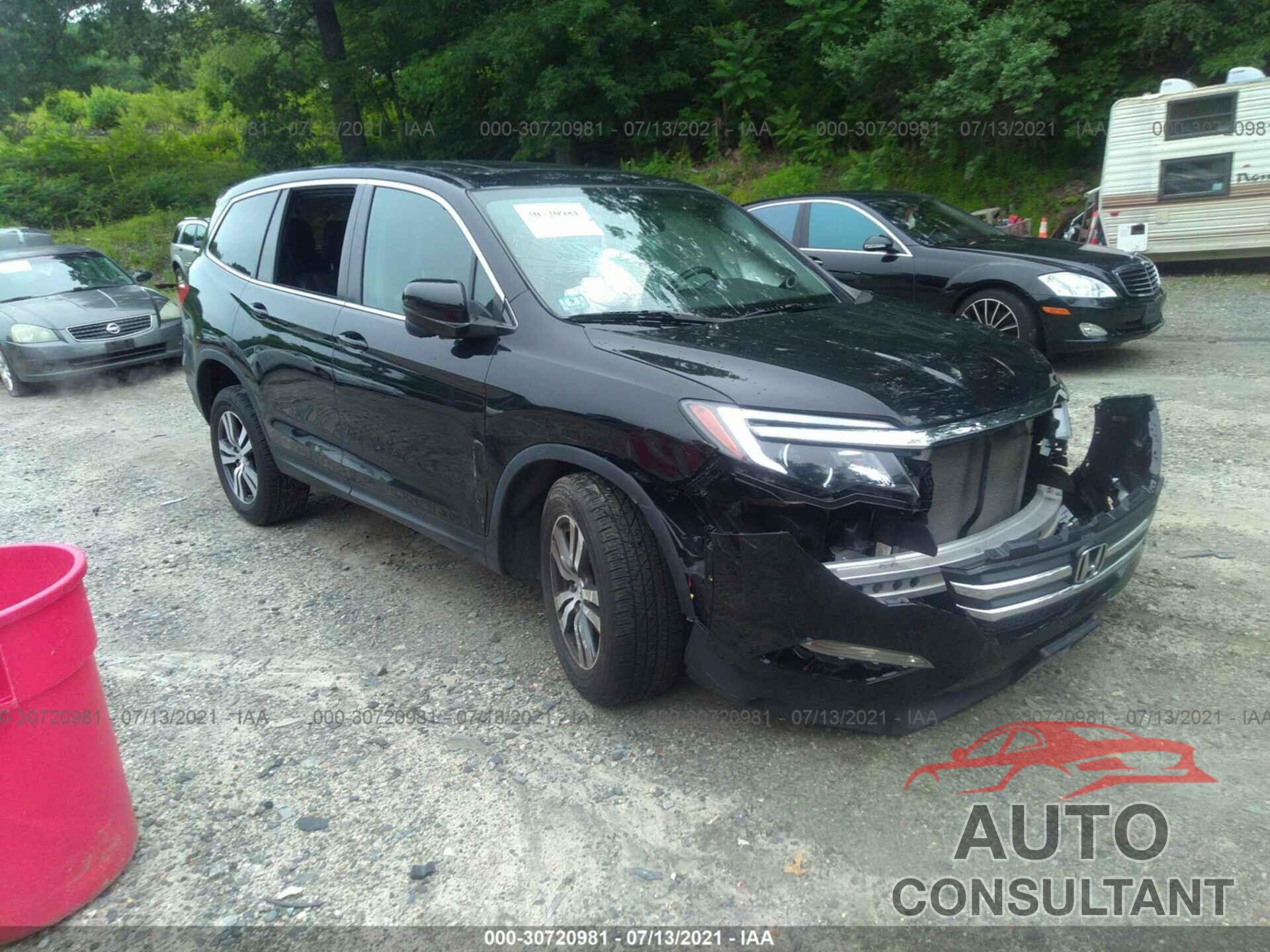 HONDA PILOT 2017 - 5FNYF6H53HB047685