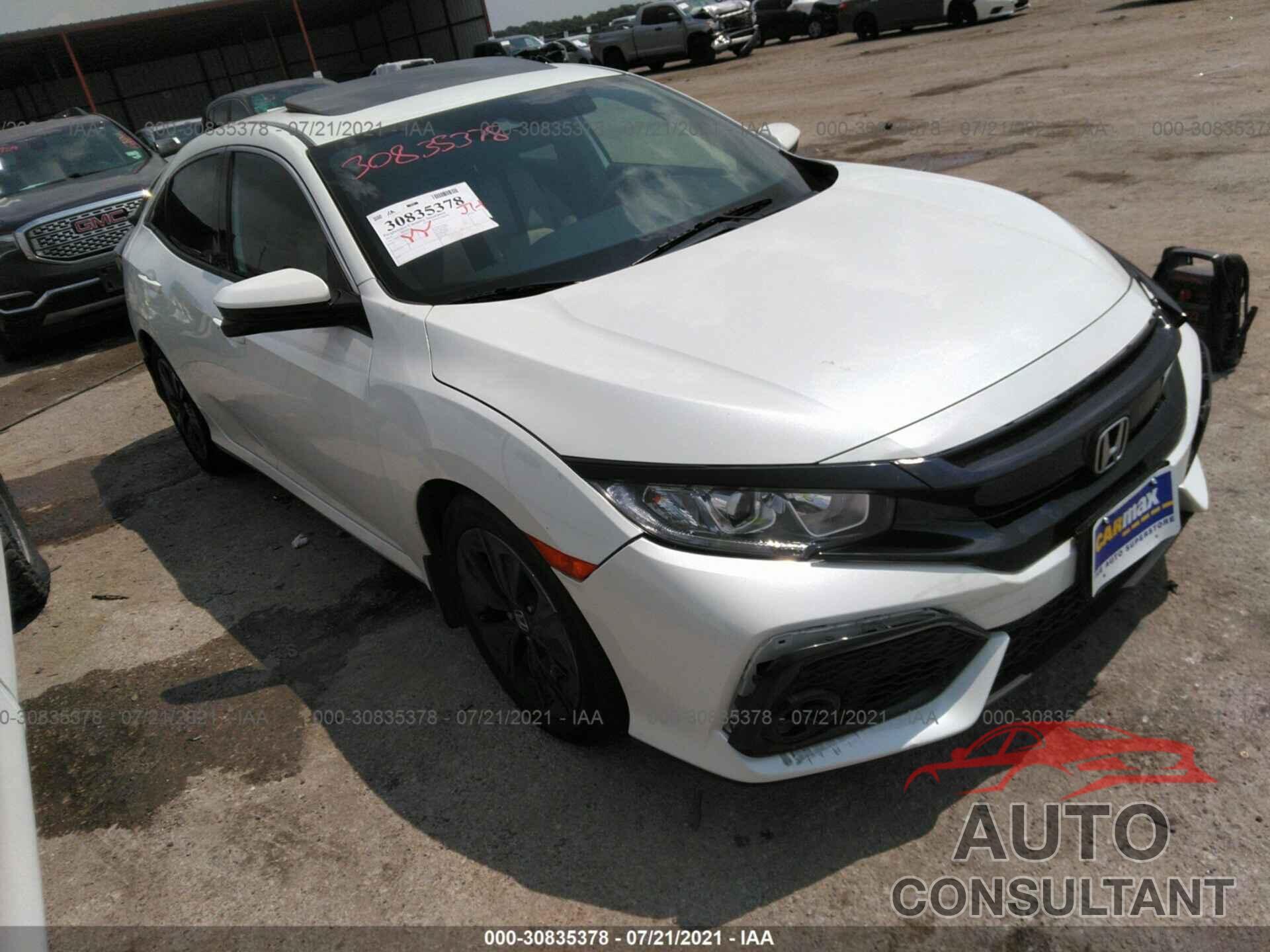 HONDA CIVIC HATCHBACK 2019 - SHHFK7H67KU216436