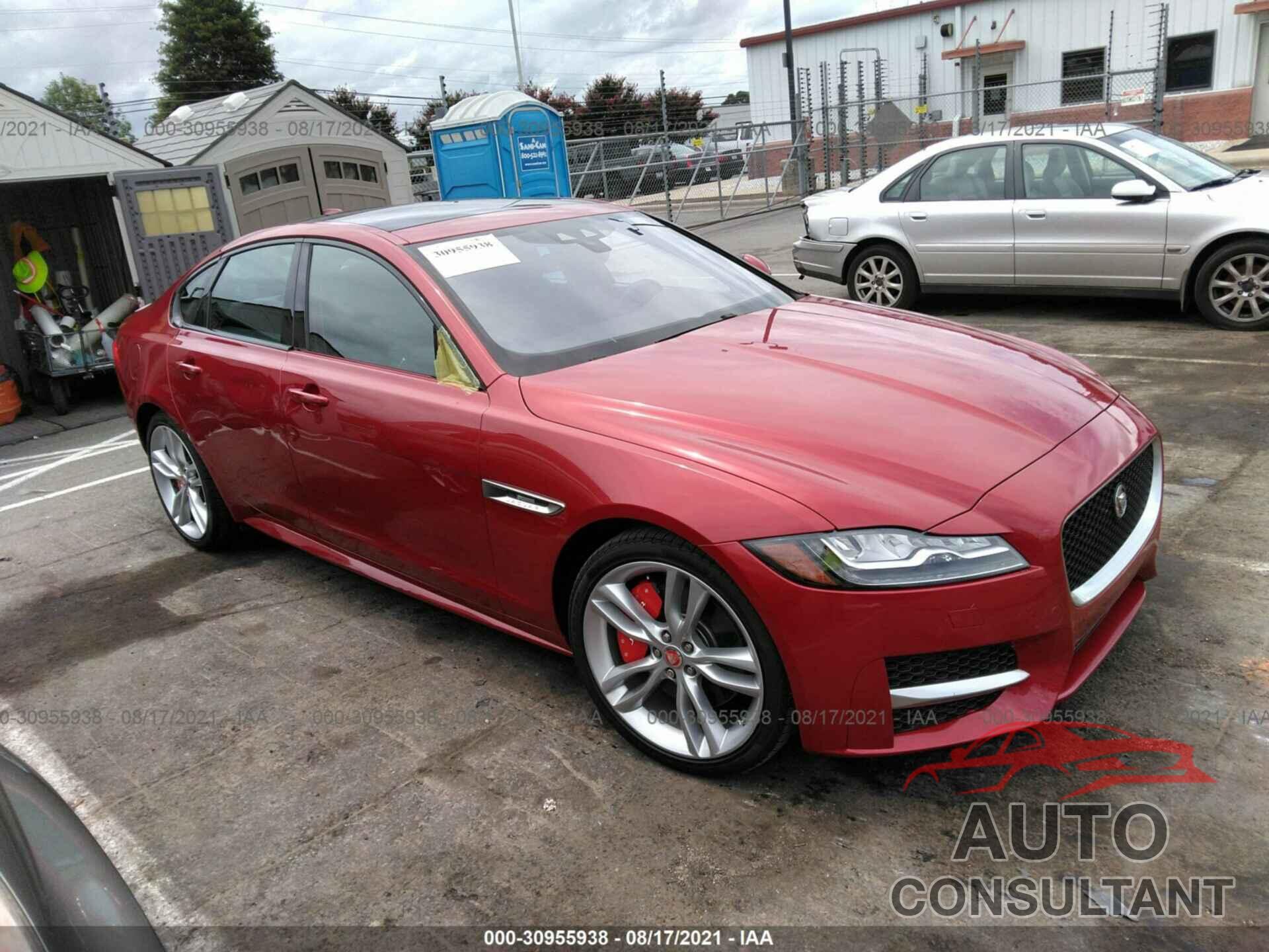 JAGUAR XF 2016 - SAJBF4BVXGCY09197