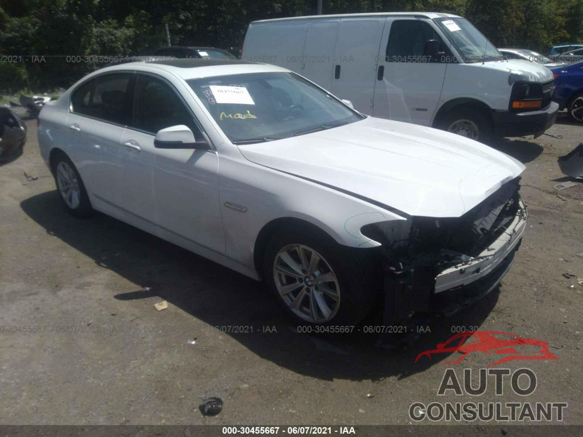 BMW 5 SERIES 2016 - WBA5A5C54GG350463