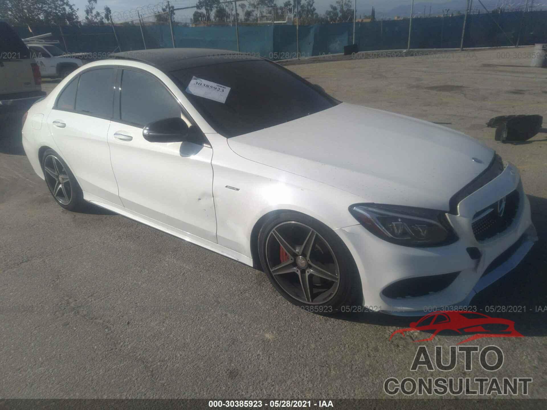 MERCEDES-BENZ C-CLASS 2016 - 55SWF6EBXGU110621