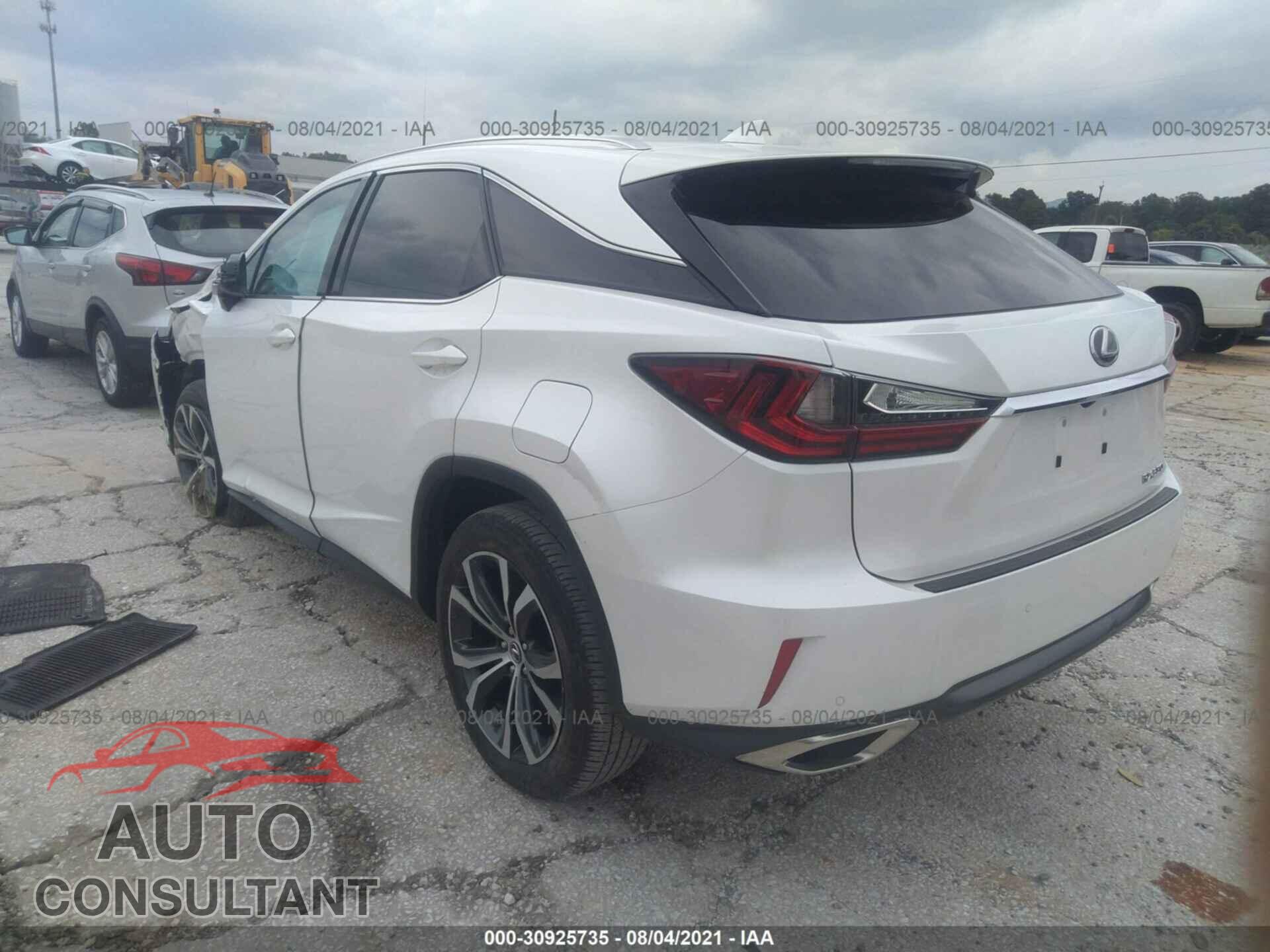 LEXUS RX 2019 - 2T2ZZMCA9KC118027