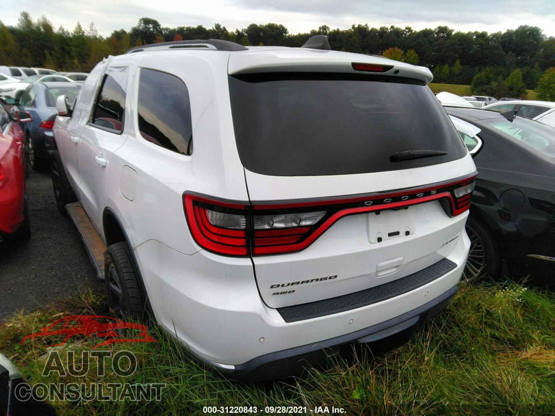 DODGE DURANGO 2016 - 1C4RDJDG6GC362285