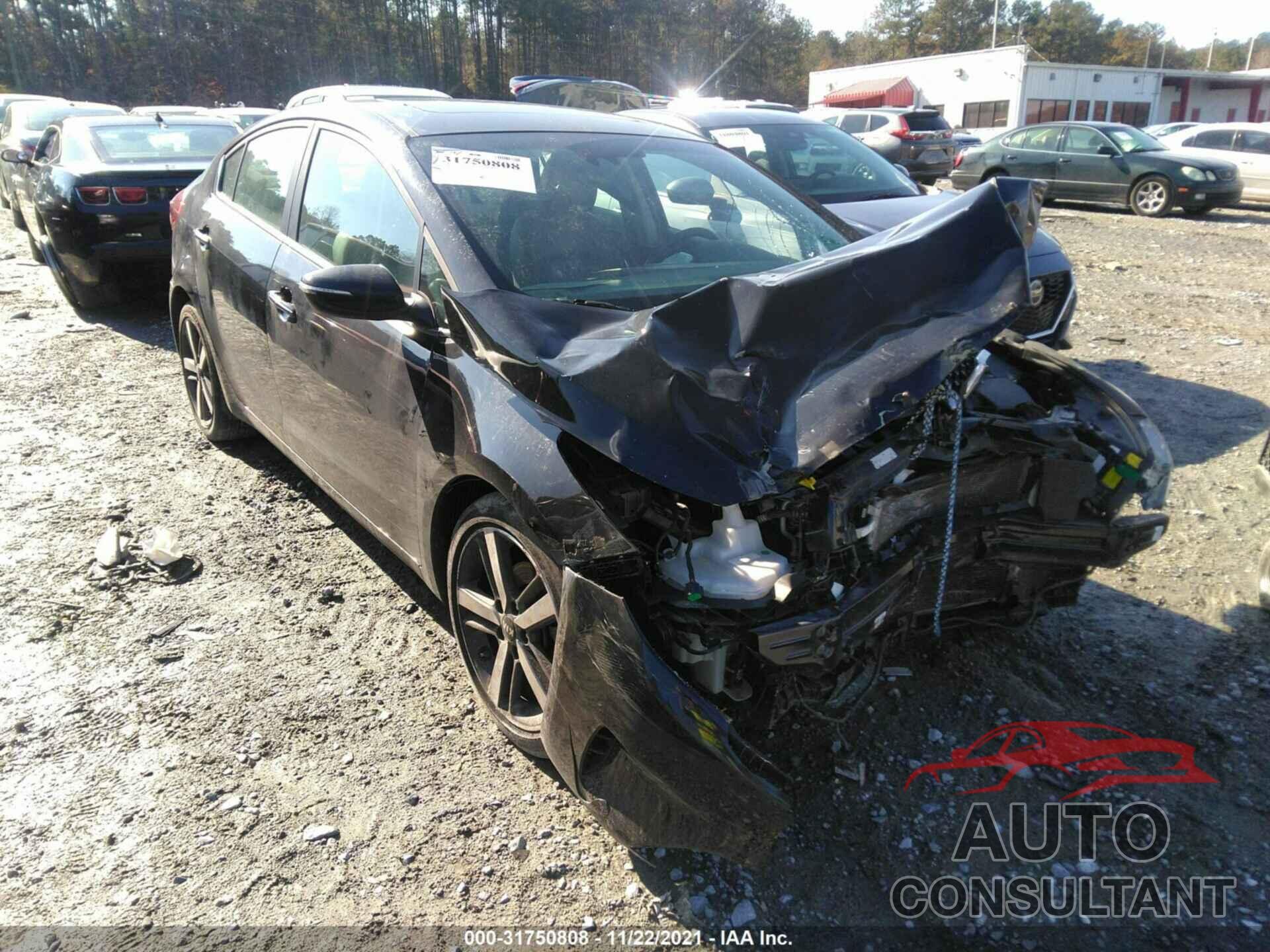 KIA FORTE 2017 - 3KPFN4A83HE005249