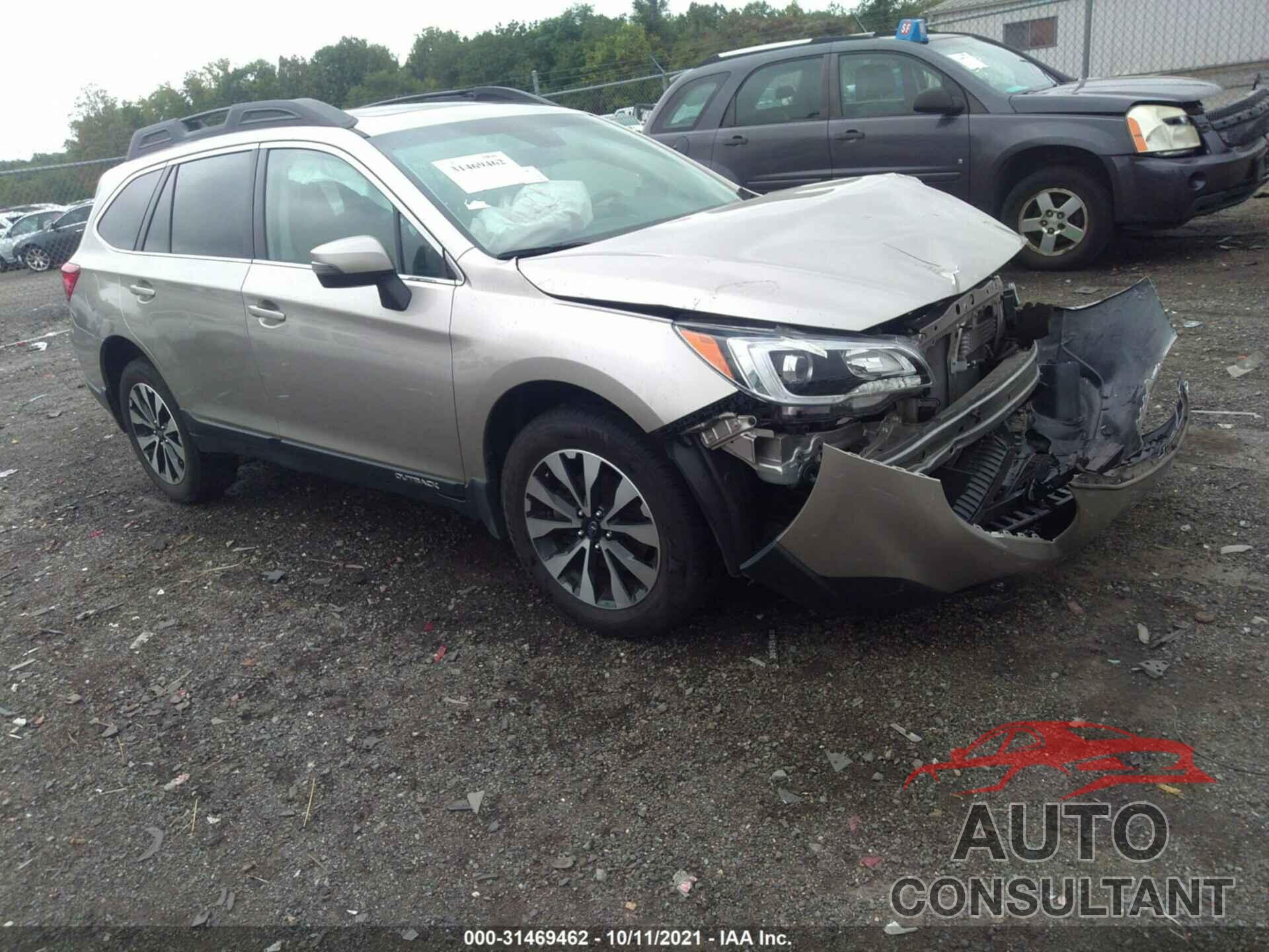 SUBARU OUTBACK 2017 - 4S4BSENC8H3343213