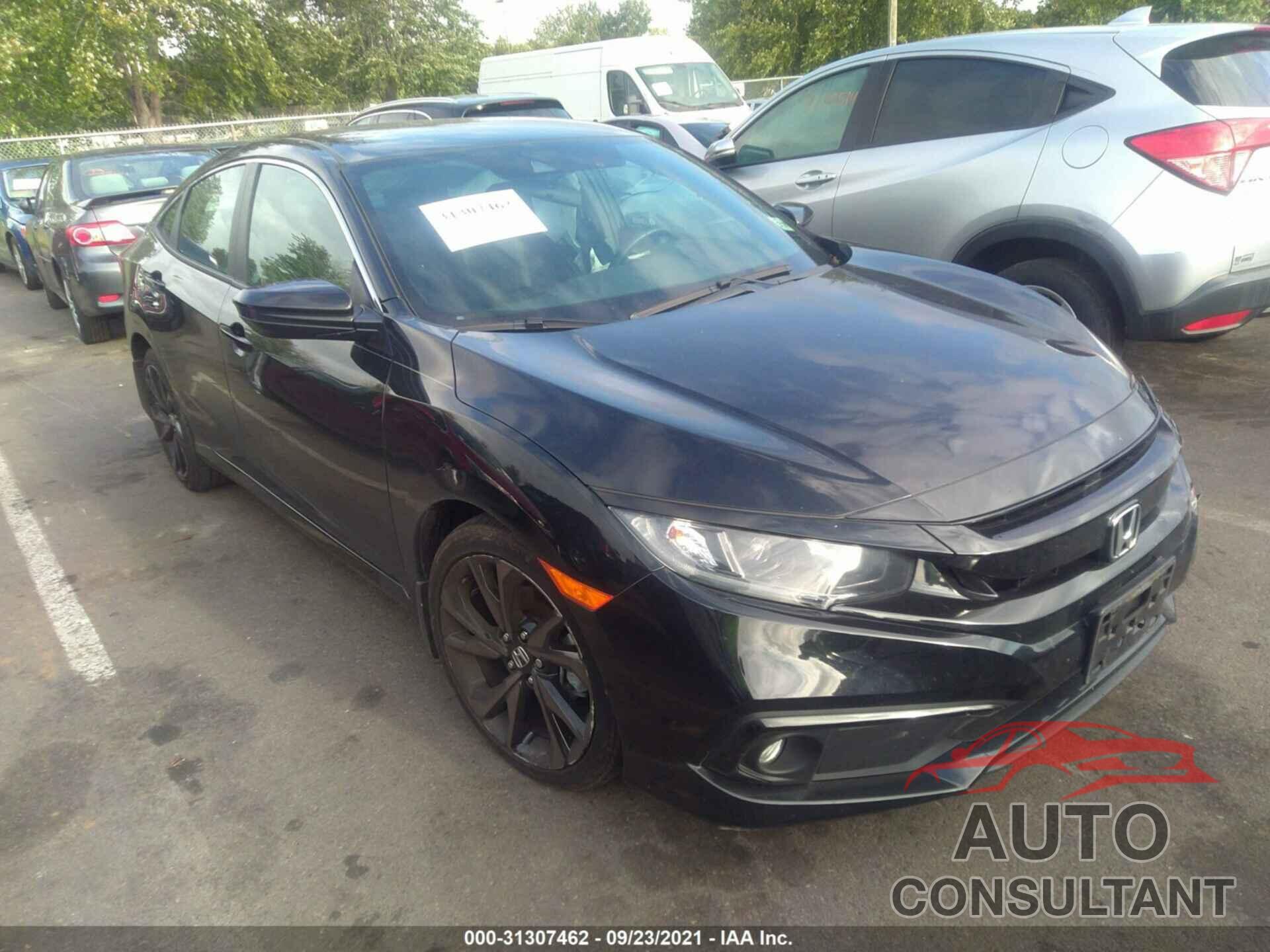 HONDA CIVIC SEDAN 2020 - 19XFC2F8XLE215164