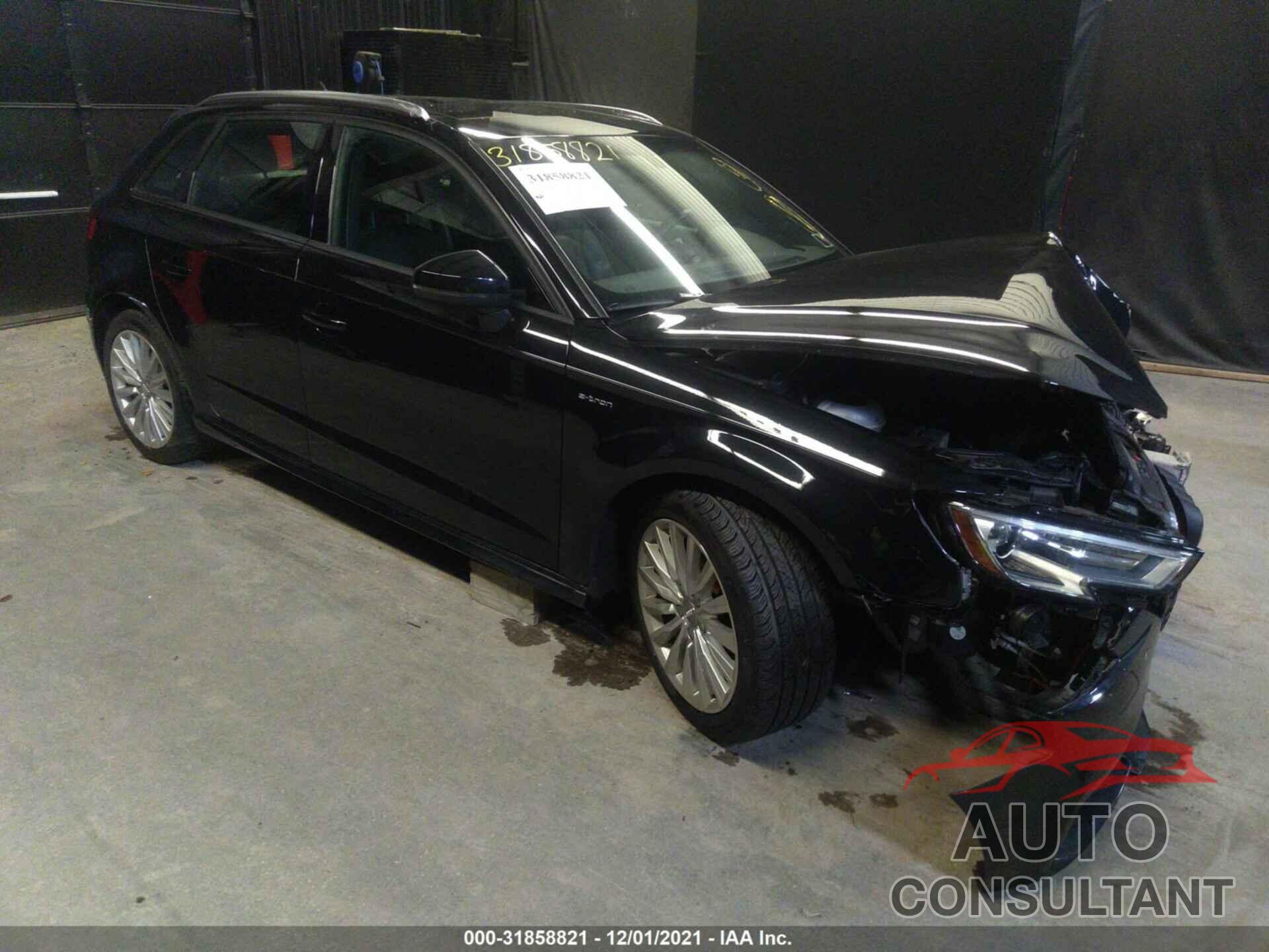 AUDI A3 SPORTBACK E-TRON 2017 - WAUUPBFF0HA129637