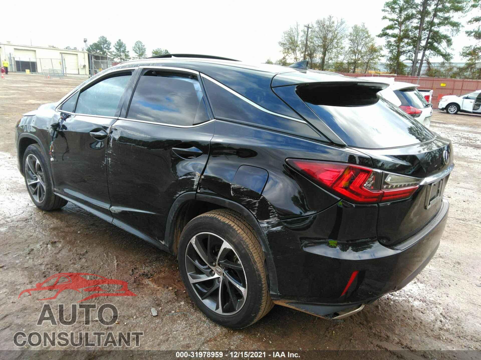 LEXUS RX 2017 - 2T2ZZMCA6HC085643
