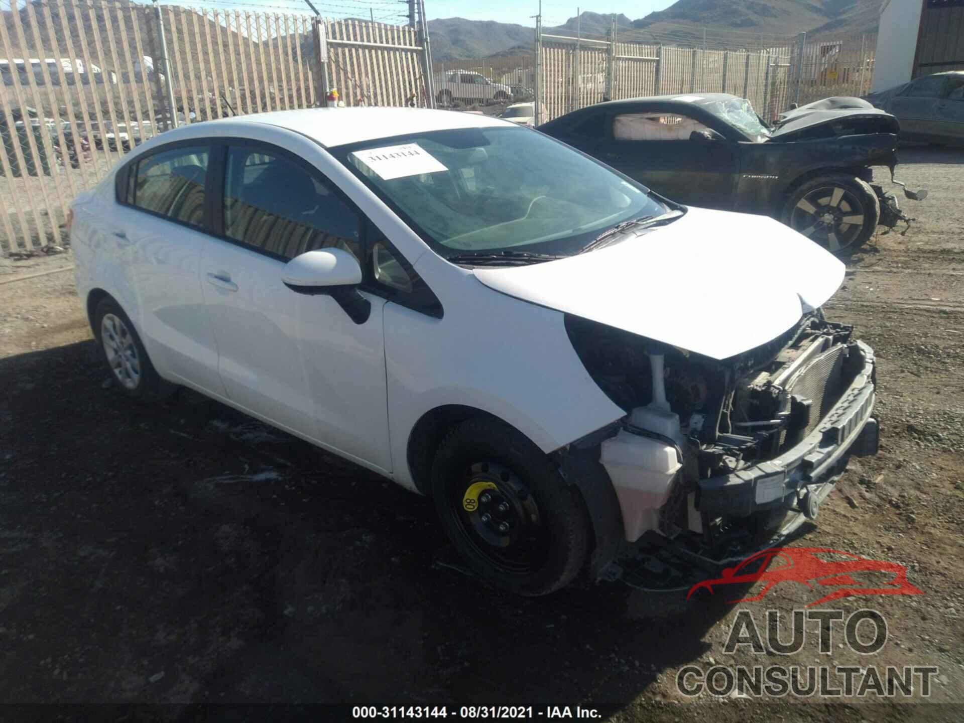 KIA RIO 2016 - KNADM4A31G6572673