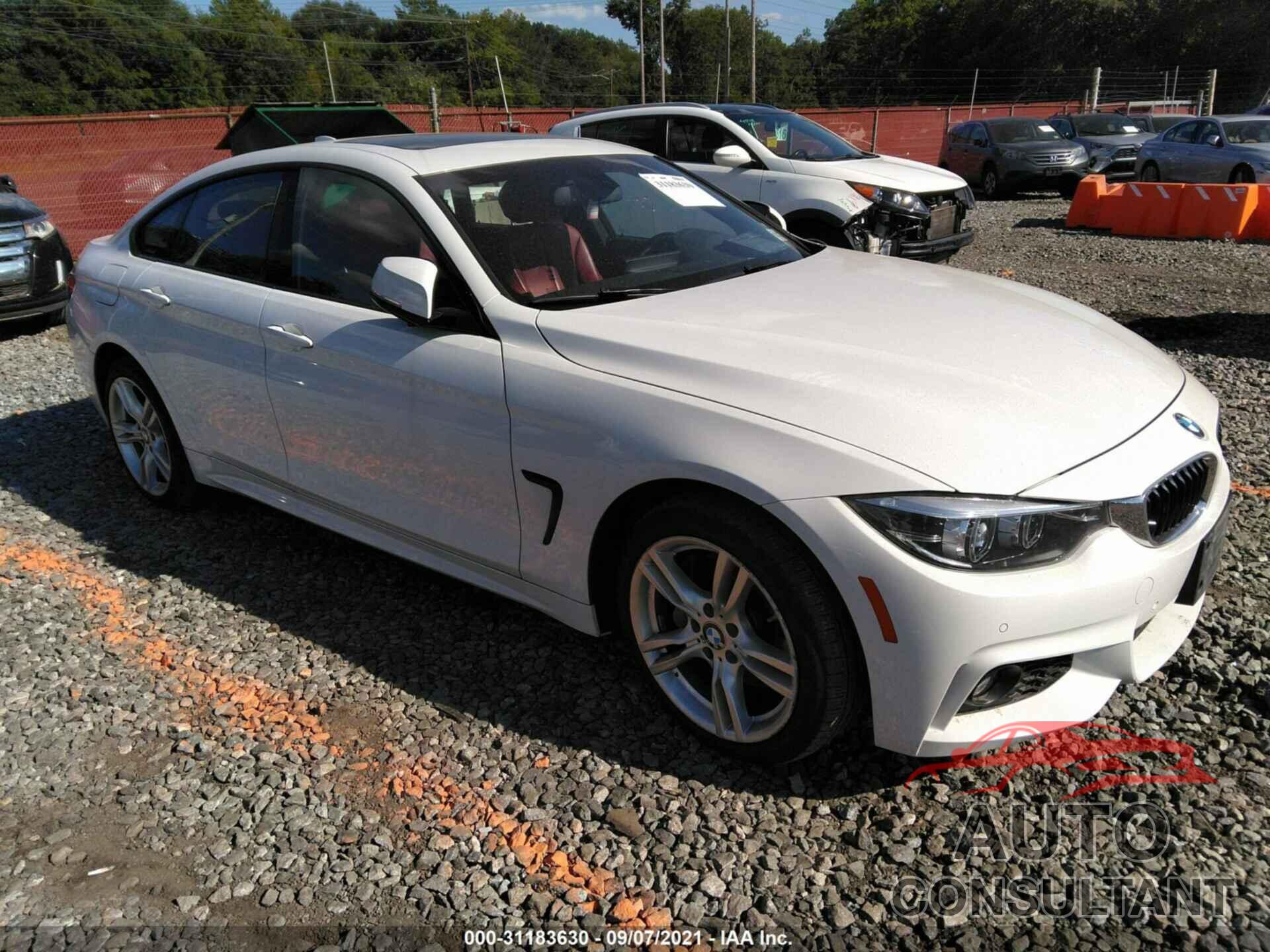 BMW 4 SERIES 2018 - WBA4J3C52JBG95272