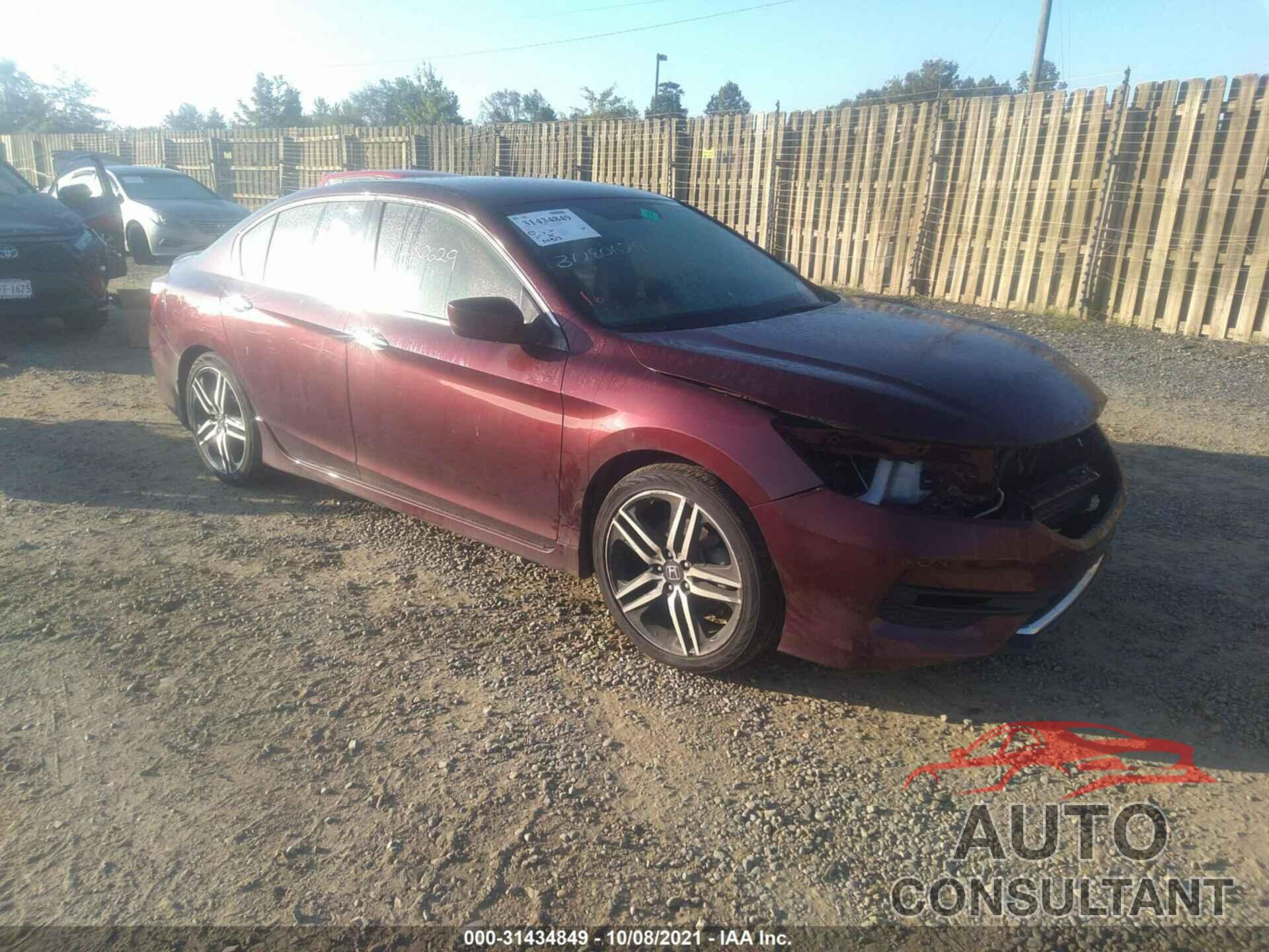HONDA ACCORD SEDAN 2016 - 1HGCR2F55GA159782