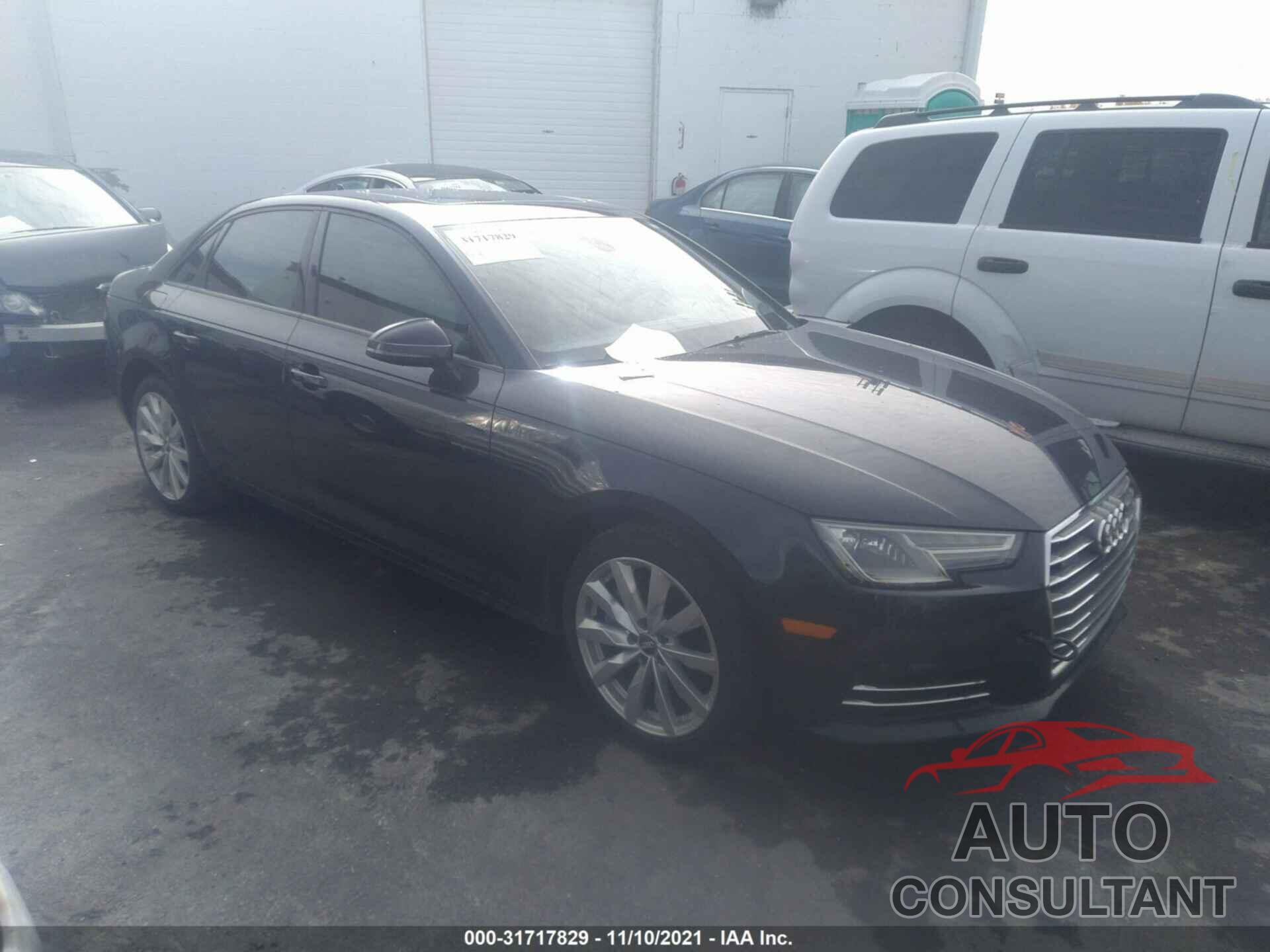 AUDI A4 2017 - WAUANAF40HN000873