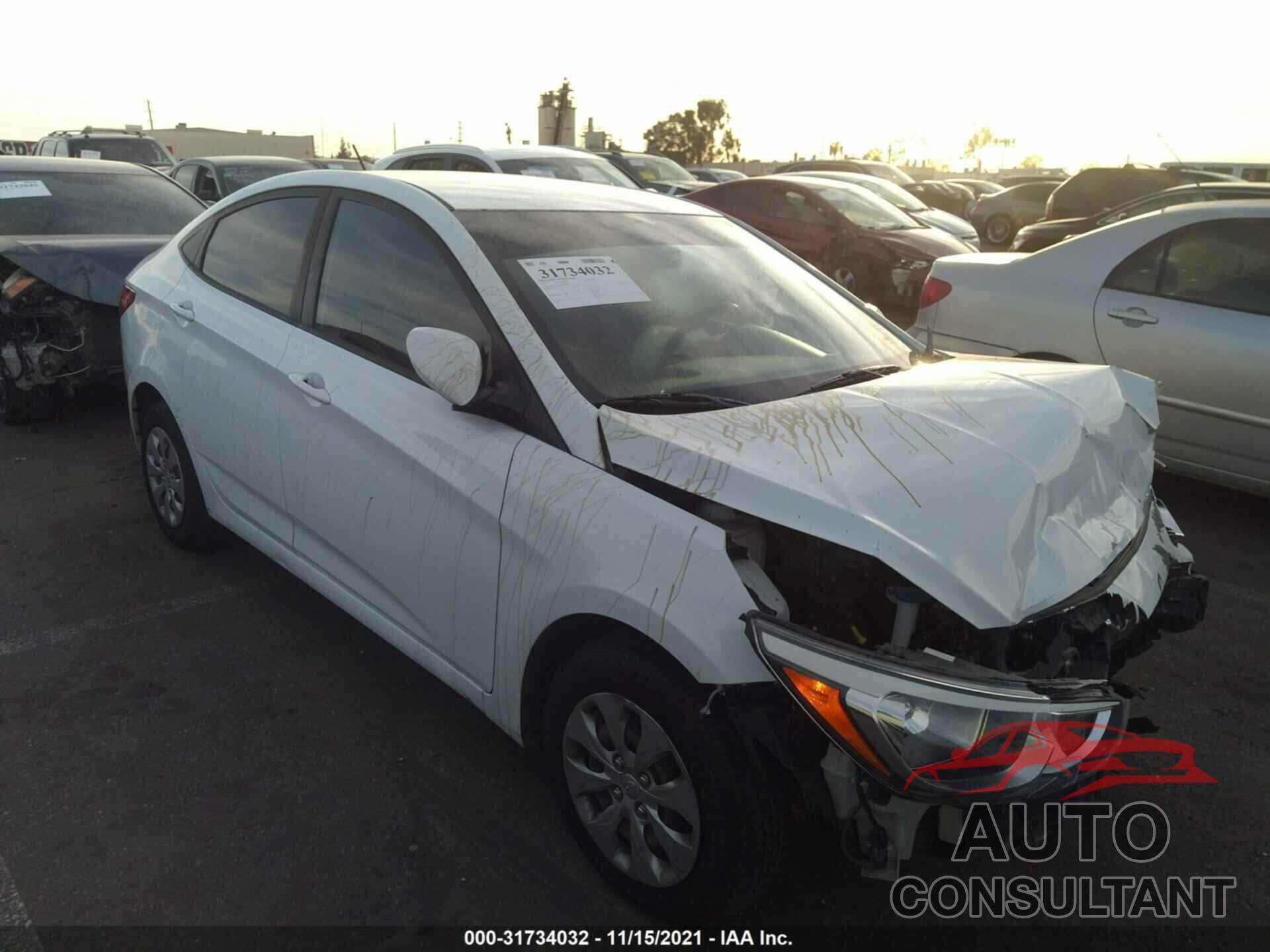 HYUNDAI ACCENT 2017 - KMHCT4AE2HU274063