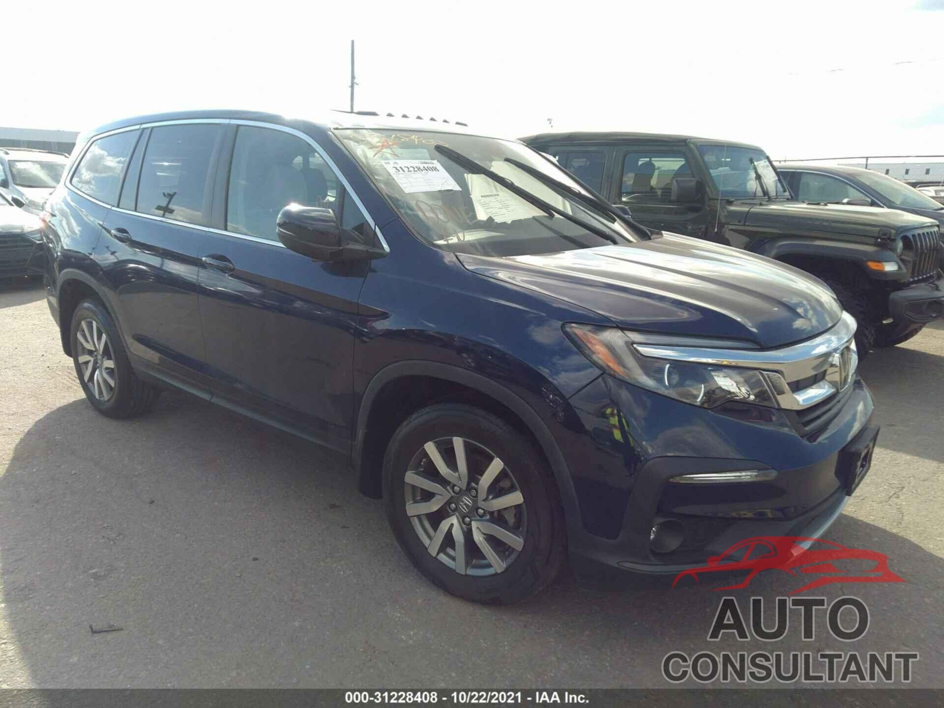 HONDA PILOT 2019 - 5FNYF6H45KB017974