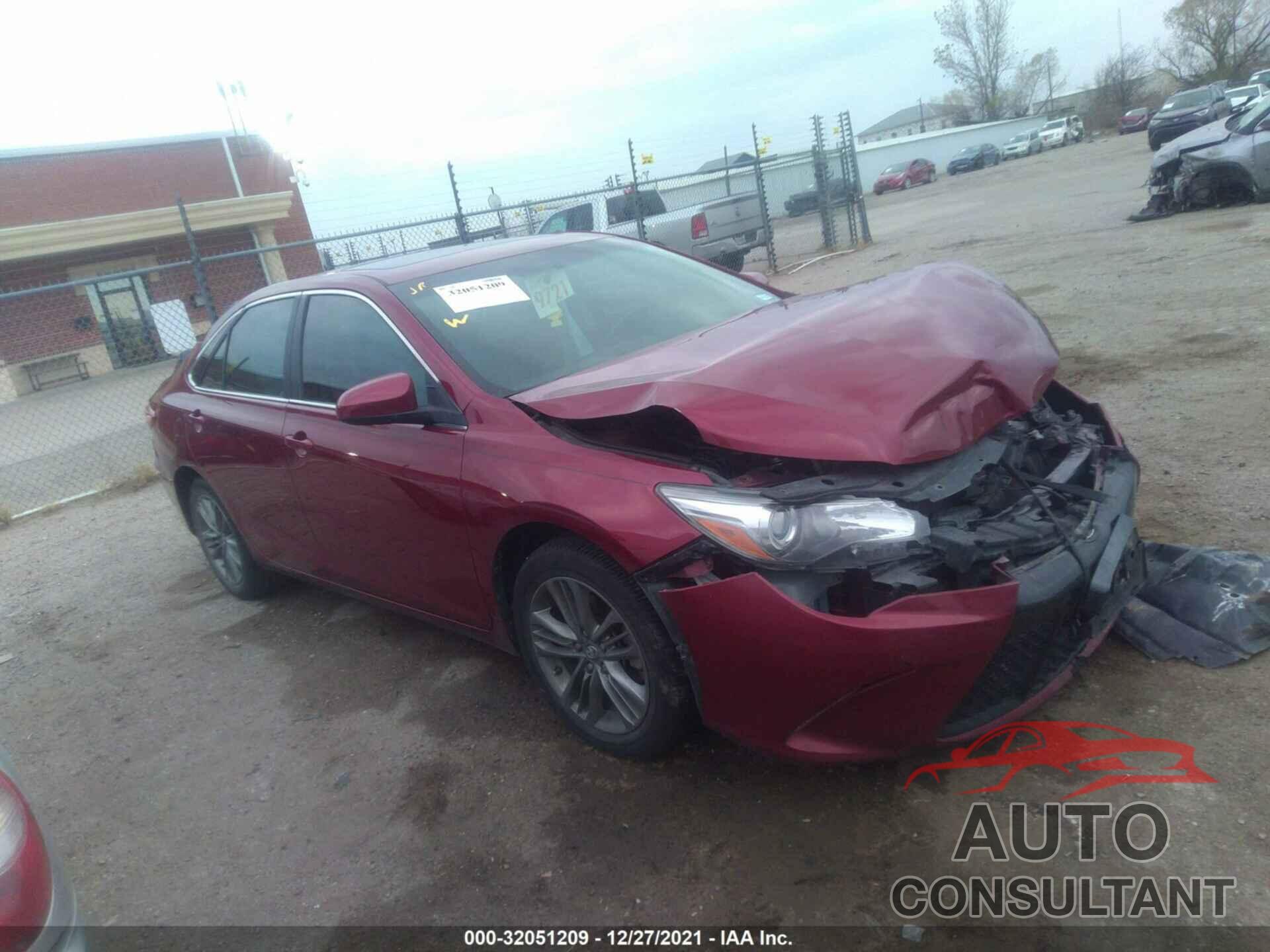 TOYOTA CAMRY 2017 - 4T1BF1FK5HU743095
