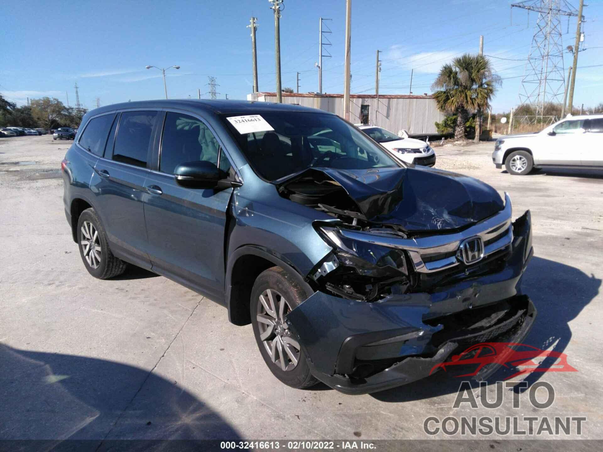 HONDA PILOT 2019 - 5FNYF5H50KB010644