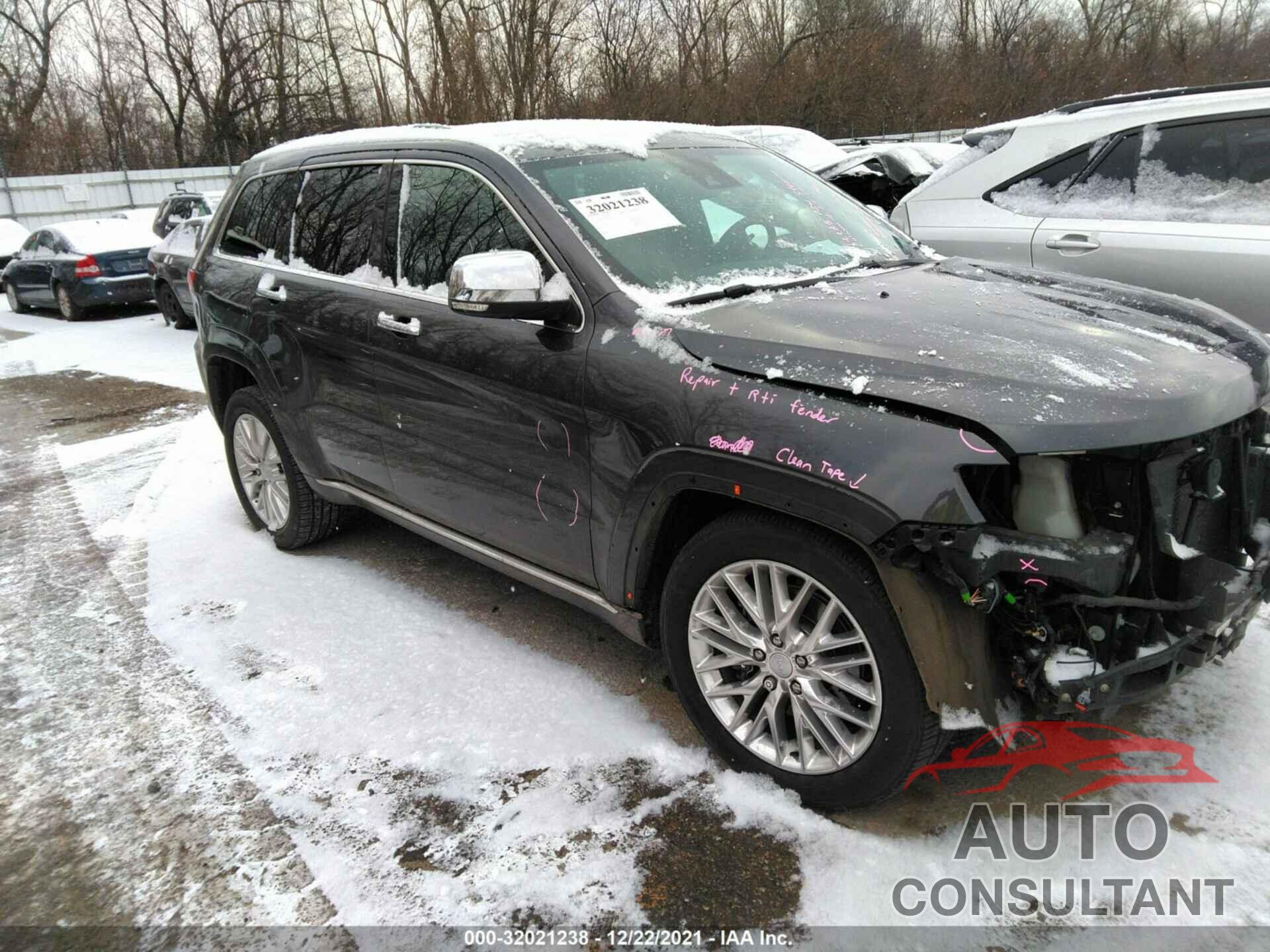 JEEP GRAND CHEROKEE 2017 - 1C4RJFJT6HC819041