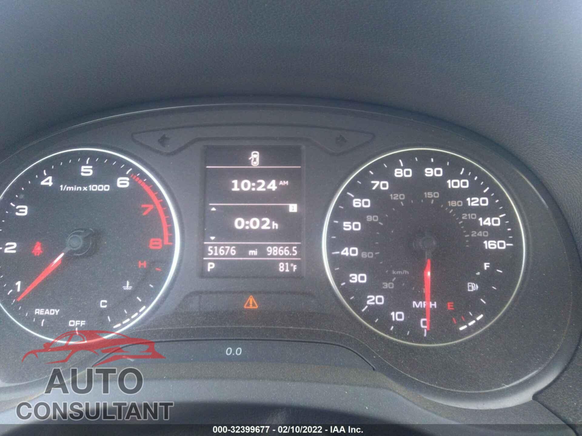 AUDI A3 2016 - WAUA7GFF4G1069795