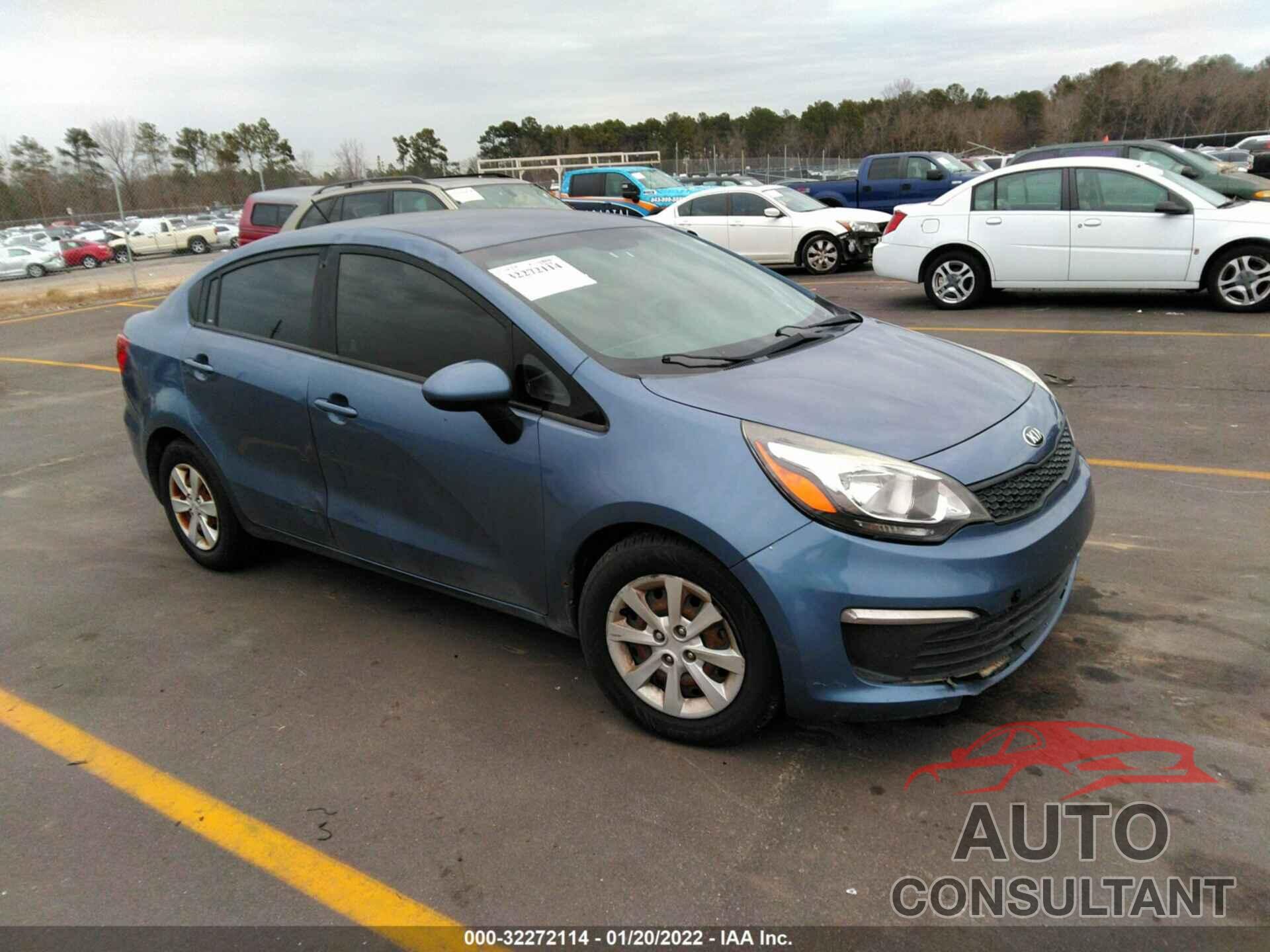 KIA RIO 2016 - KNADM4A36G6688970