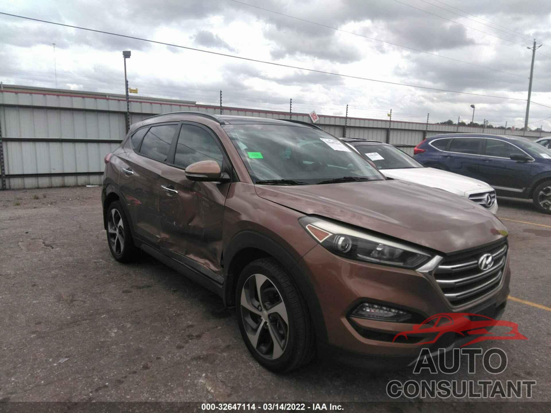 HYUNDAI TUCSON 2016 - KM8J33A27GU027188