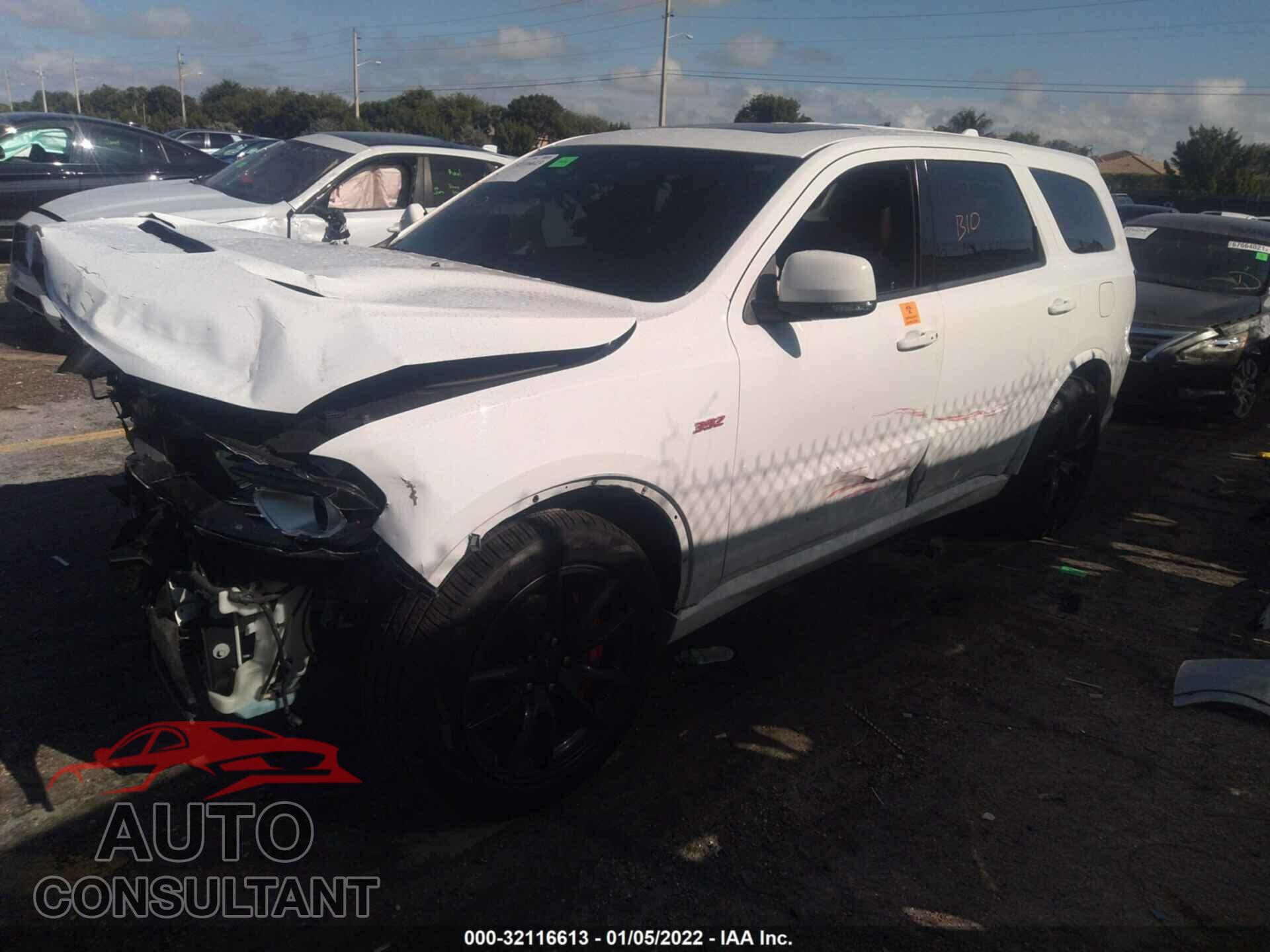 DODGE DURANGO 2018 - 1C4SDJGJ7JC209558