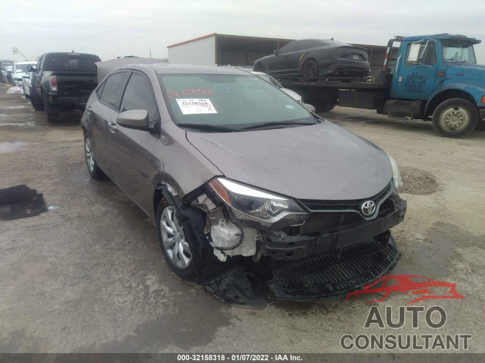 TOYOTA COROLLA 2016 - 2T1BURHEXGC646356
