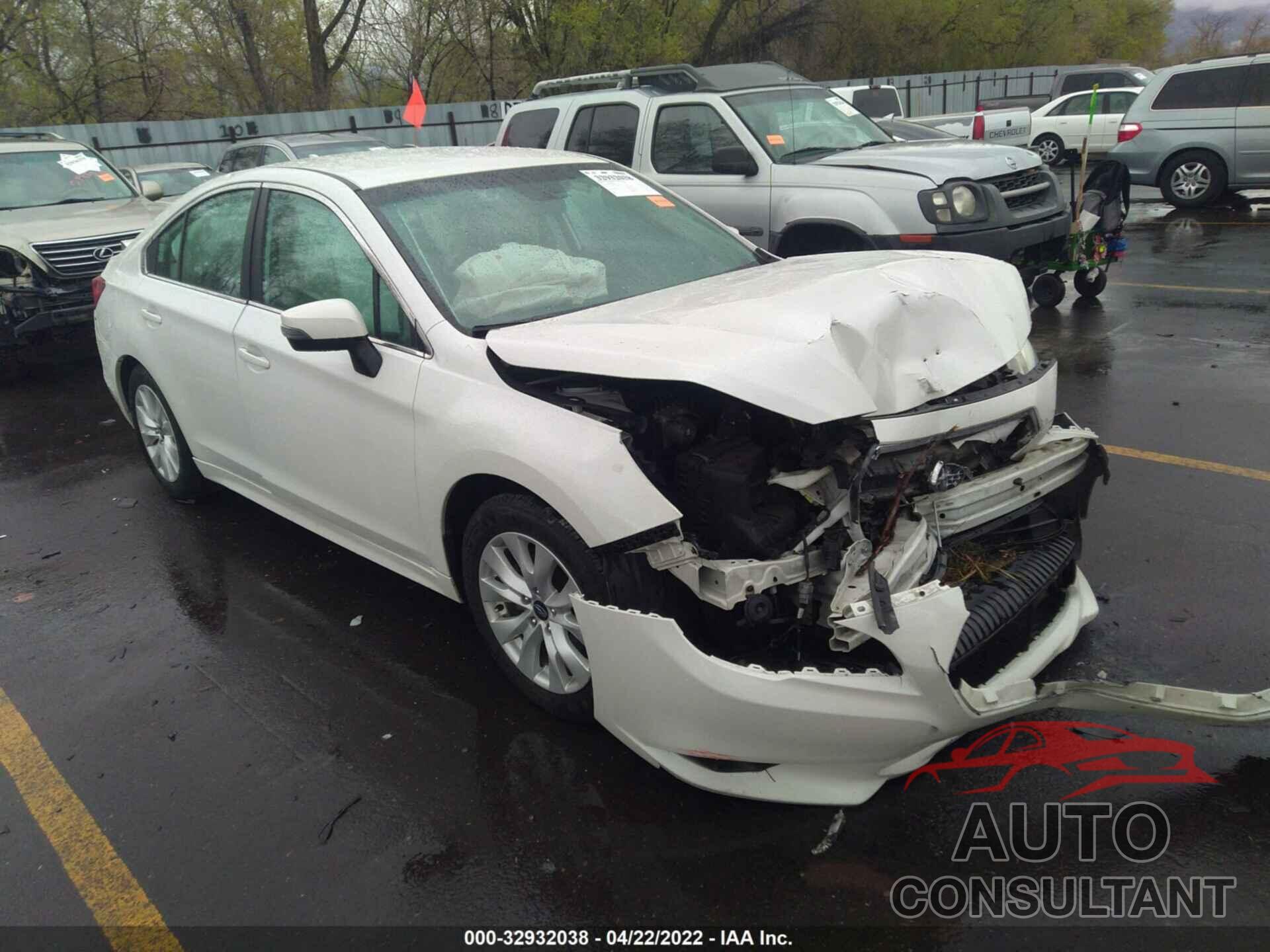 SUBARU LEGACY 2016 - 4S3BNAF67G3022288