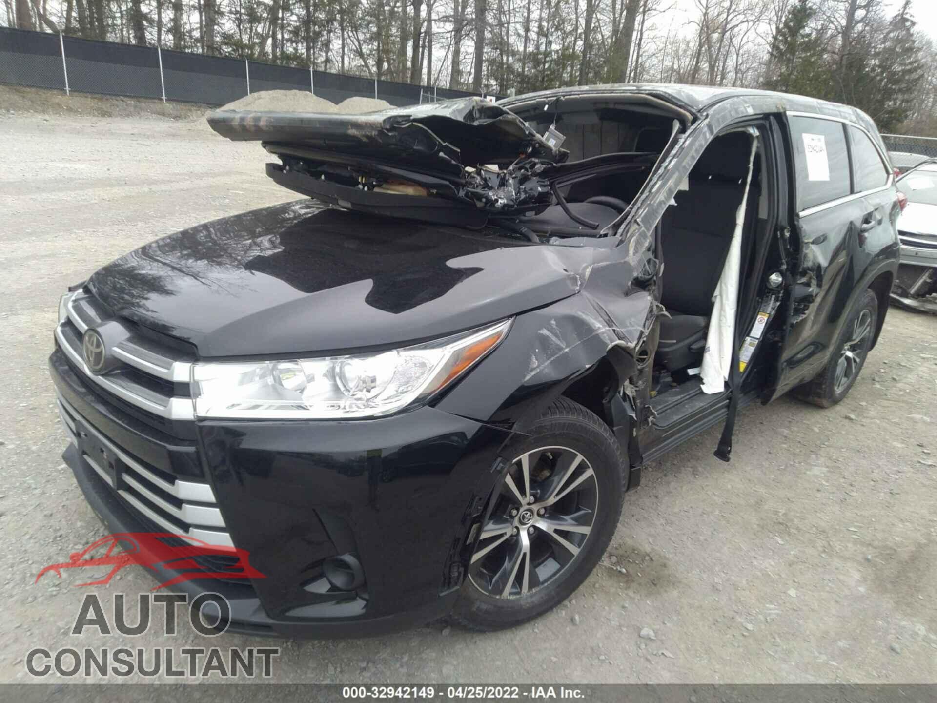 TOYOTA HIGHLANDER 2017 - 5TDBZRFH4HS403374
