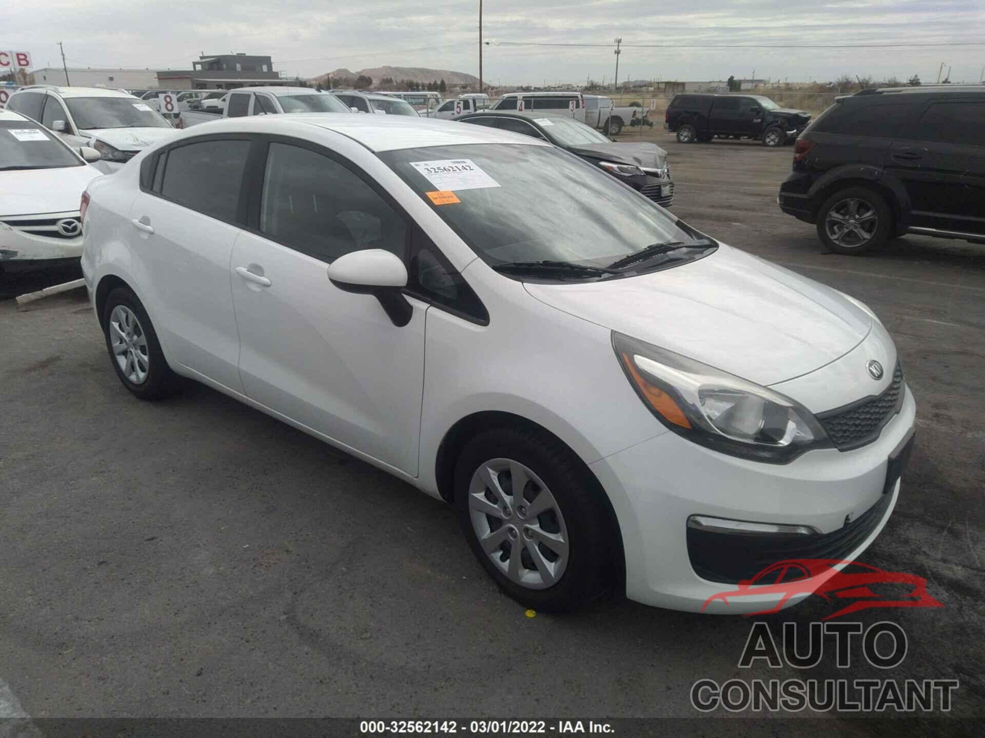 KIA RIO 2016 - KNADM4A3XG6677387