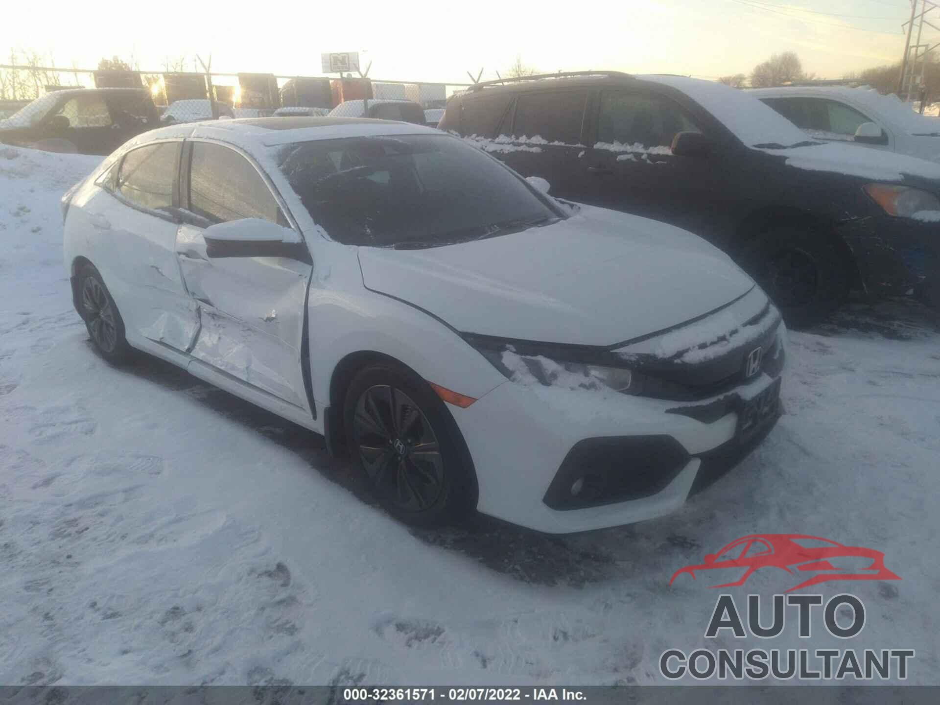 HONDA CIVIC HATCHBACK 2019 - SHHFK7H65KU213521