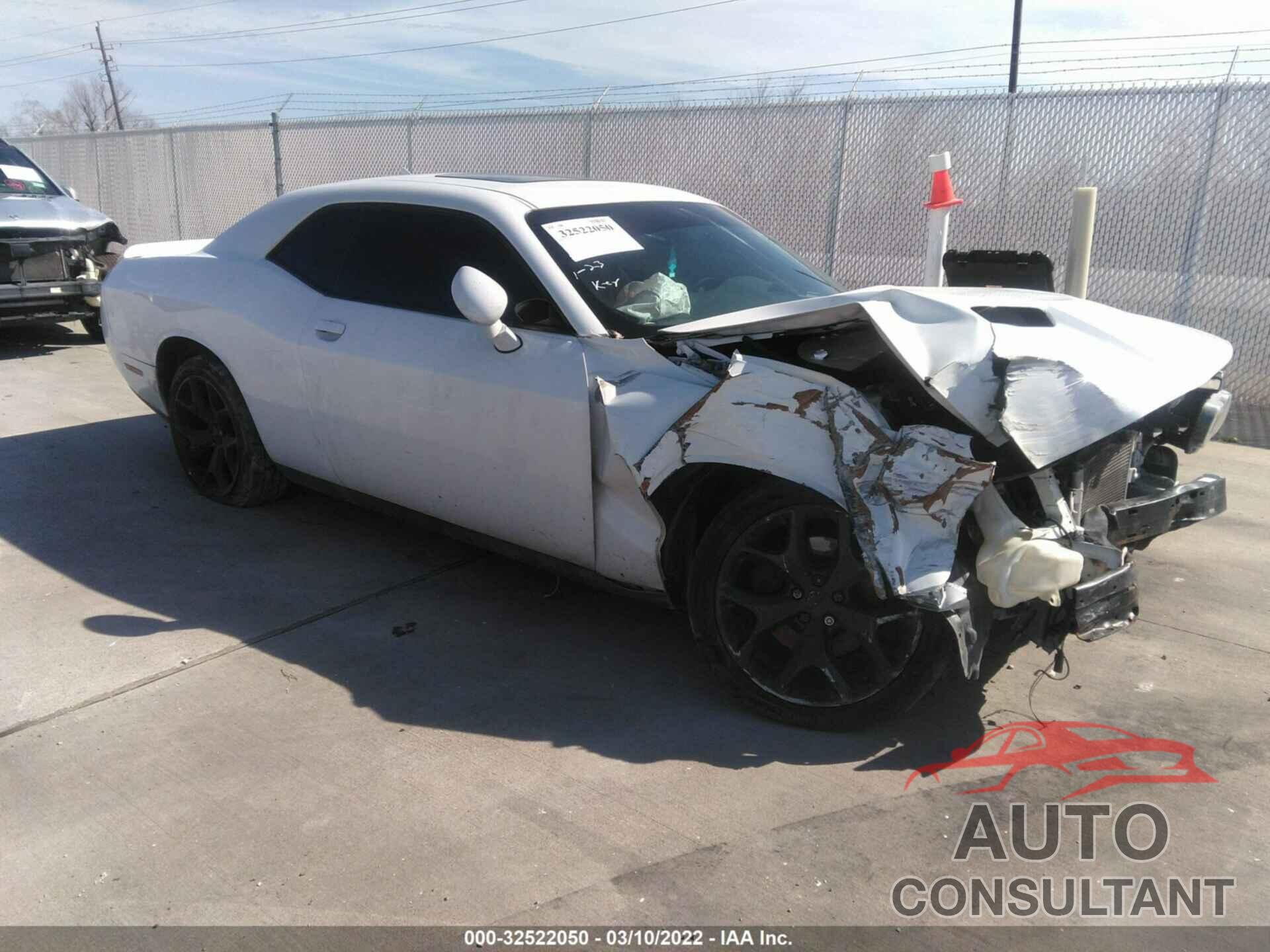 DODGE CHALLENGER 2016 - 2C3CDZAG1GH306782