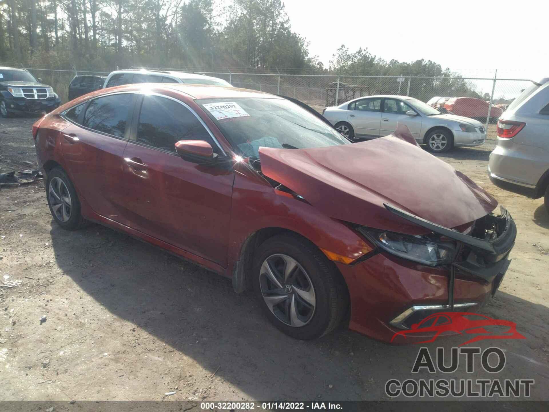 HONDA CIVIC SEDAN 2020 - 2HGFC2F69LH582318