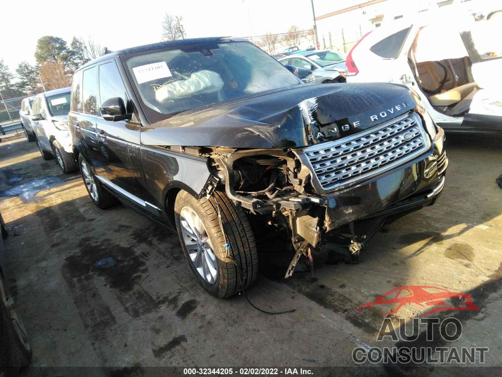 LAND ROVER RANGE ROVER 2016 - SALGS2VF6GA268761