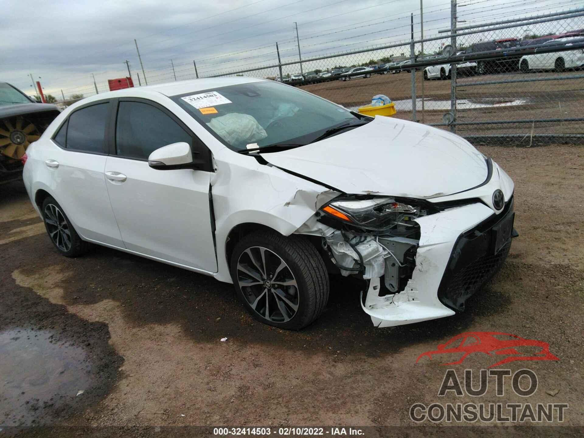 TOYOTA COROLLA 2017 - 5YFBURHE5HP683641