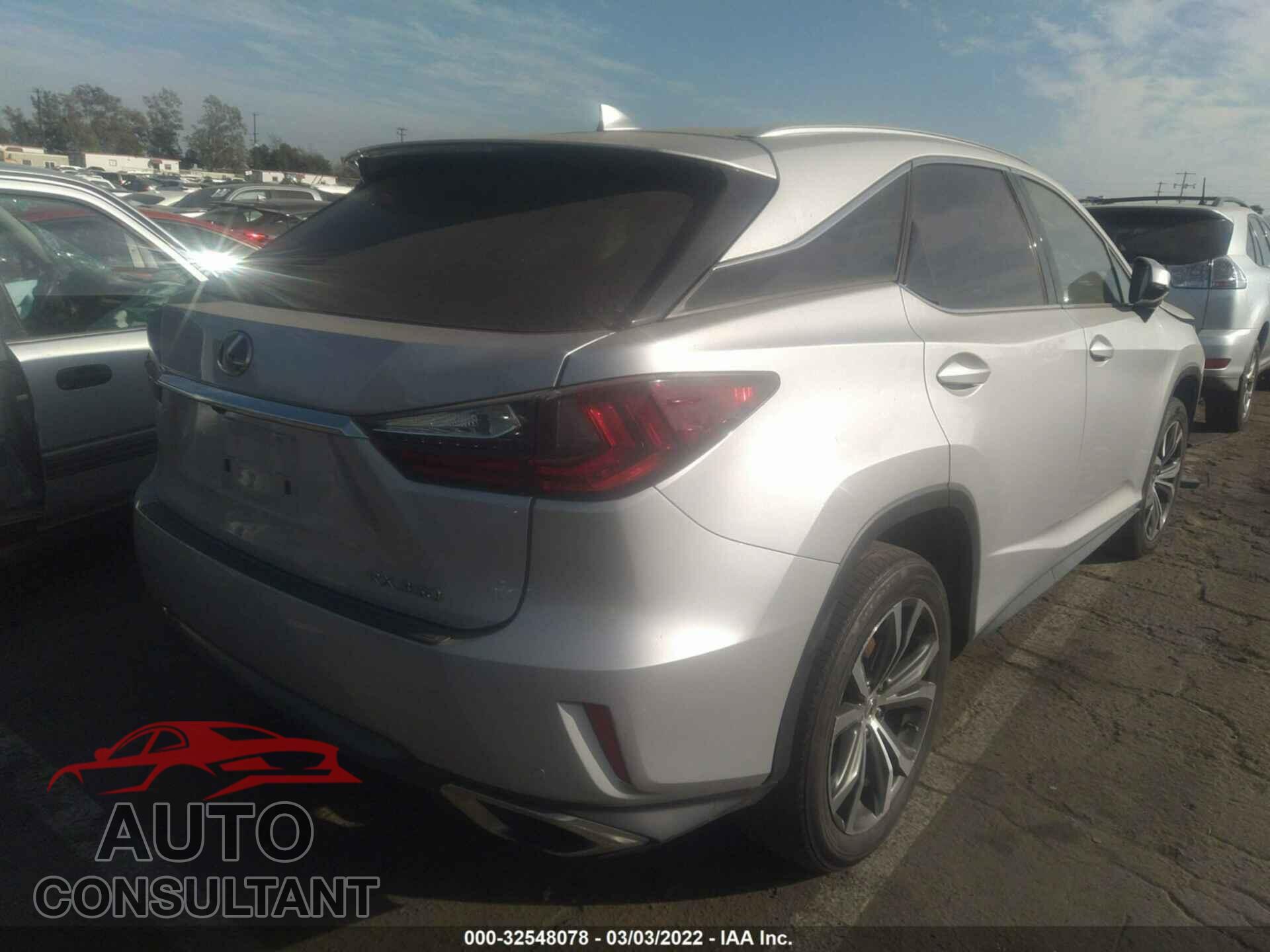 LEXUS RX 2017 - 2T2ZZMCA5HC081941