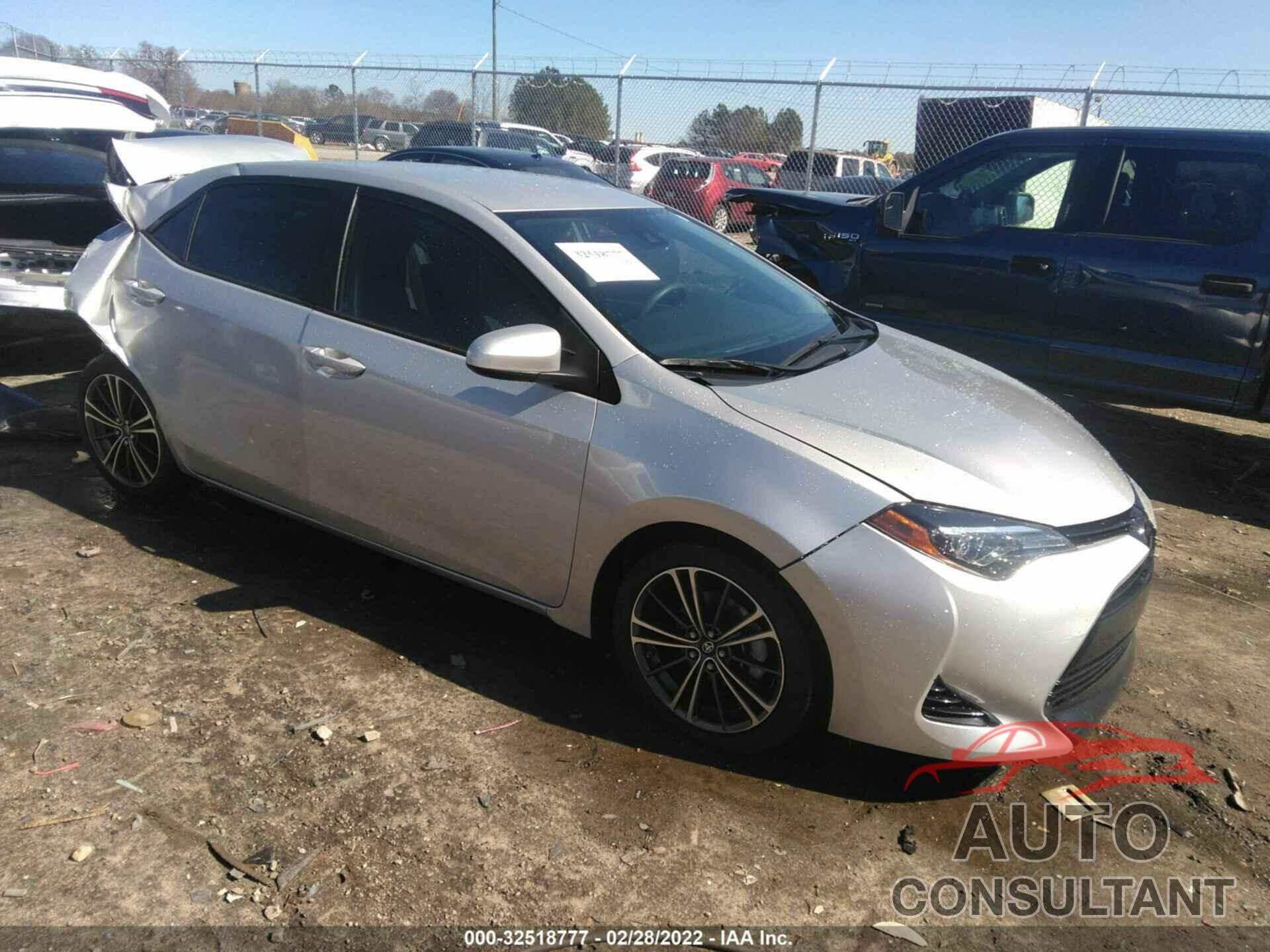 TOYOTA COROLLA 2018 - 5YFBURHE2JP848714