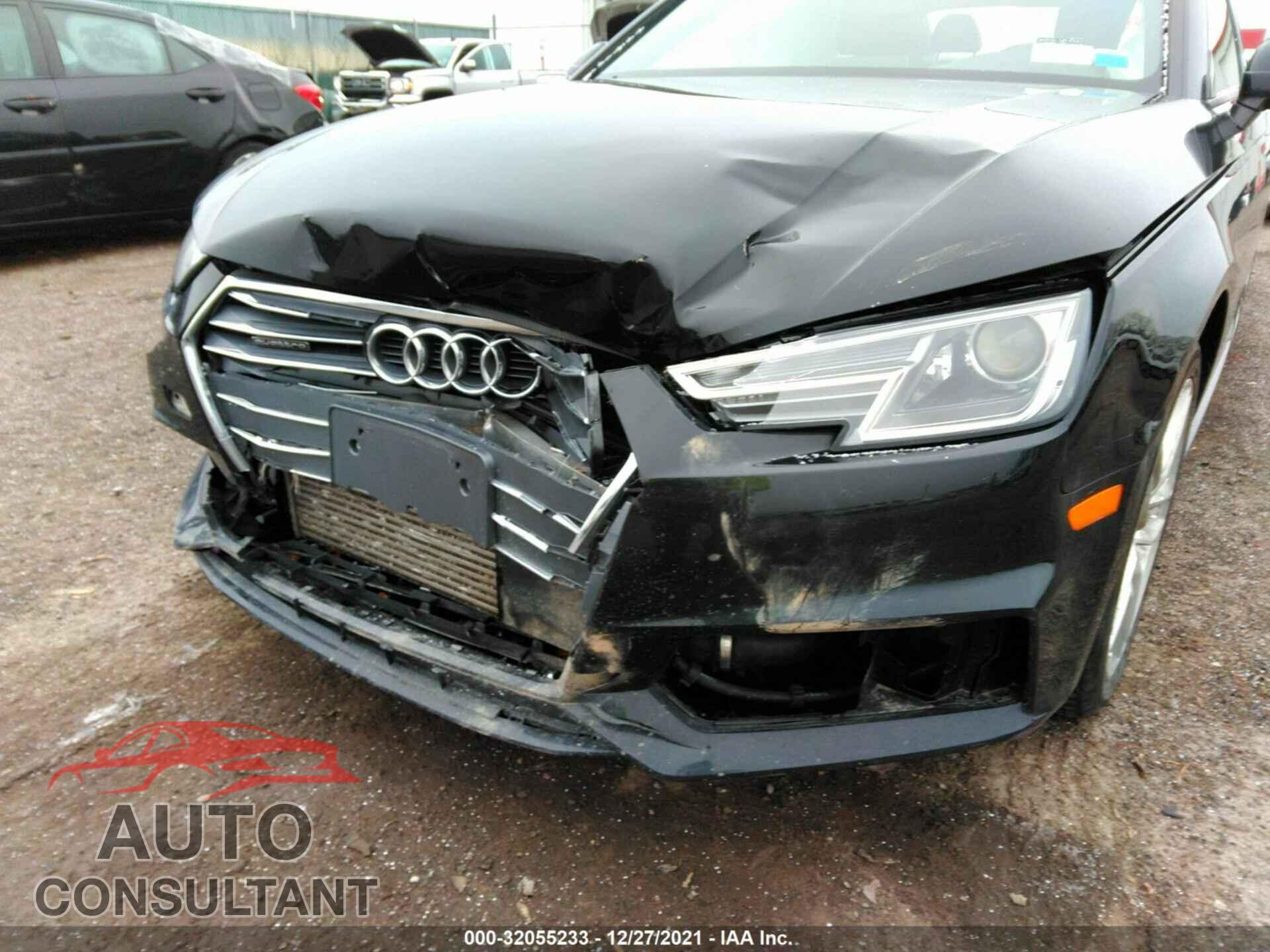 AUDI A4 2017 - WAUDNAF40HN053358