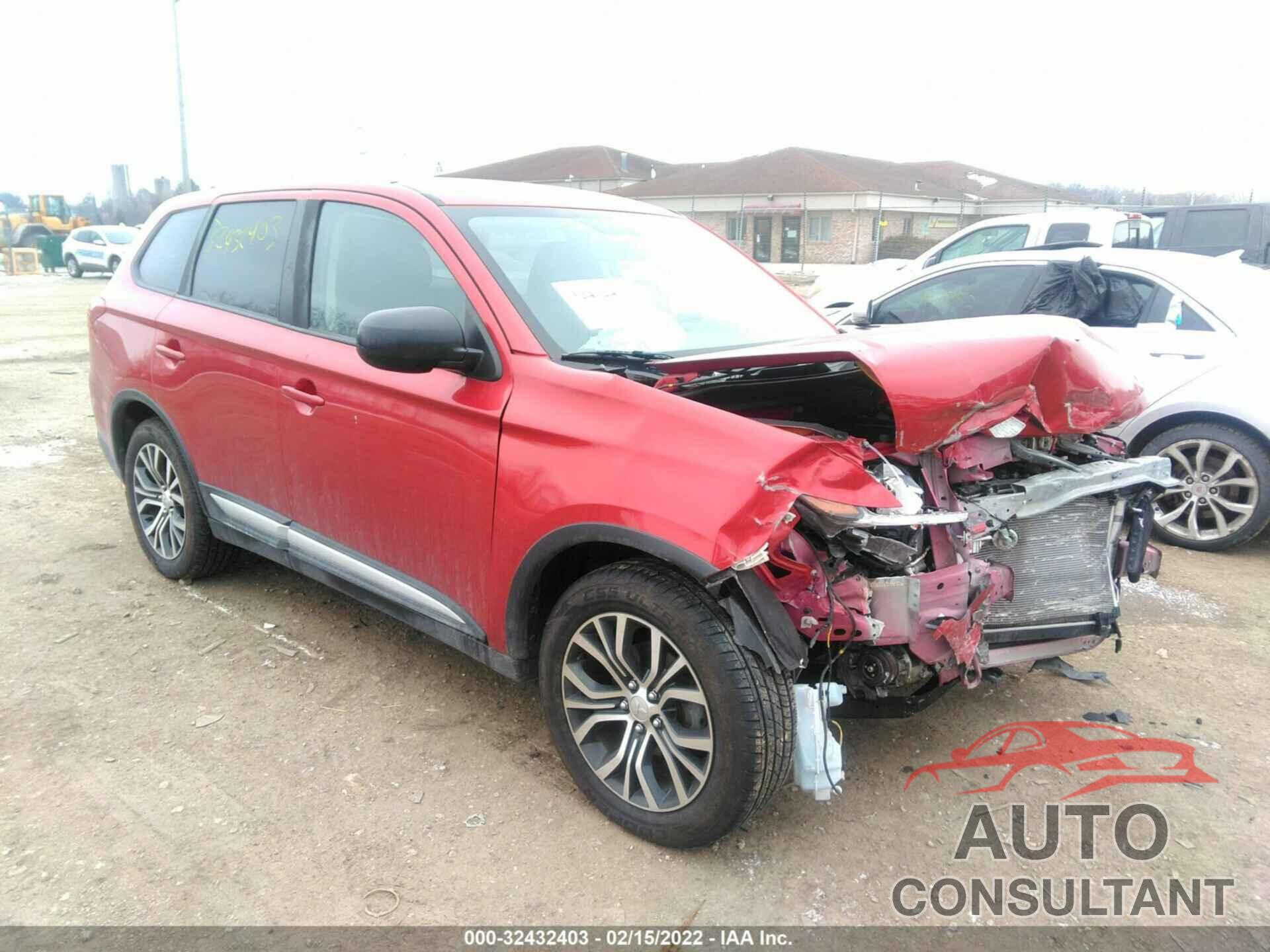 MITSUBISHI OUTLANDER 2018 - JA4AD2A30JZ020303