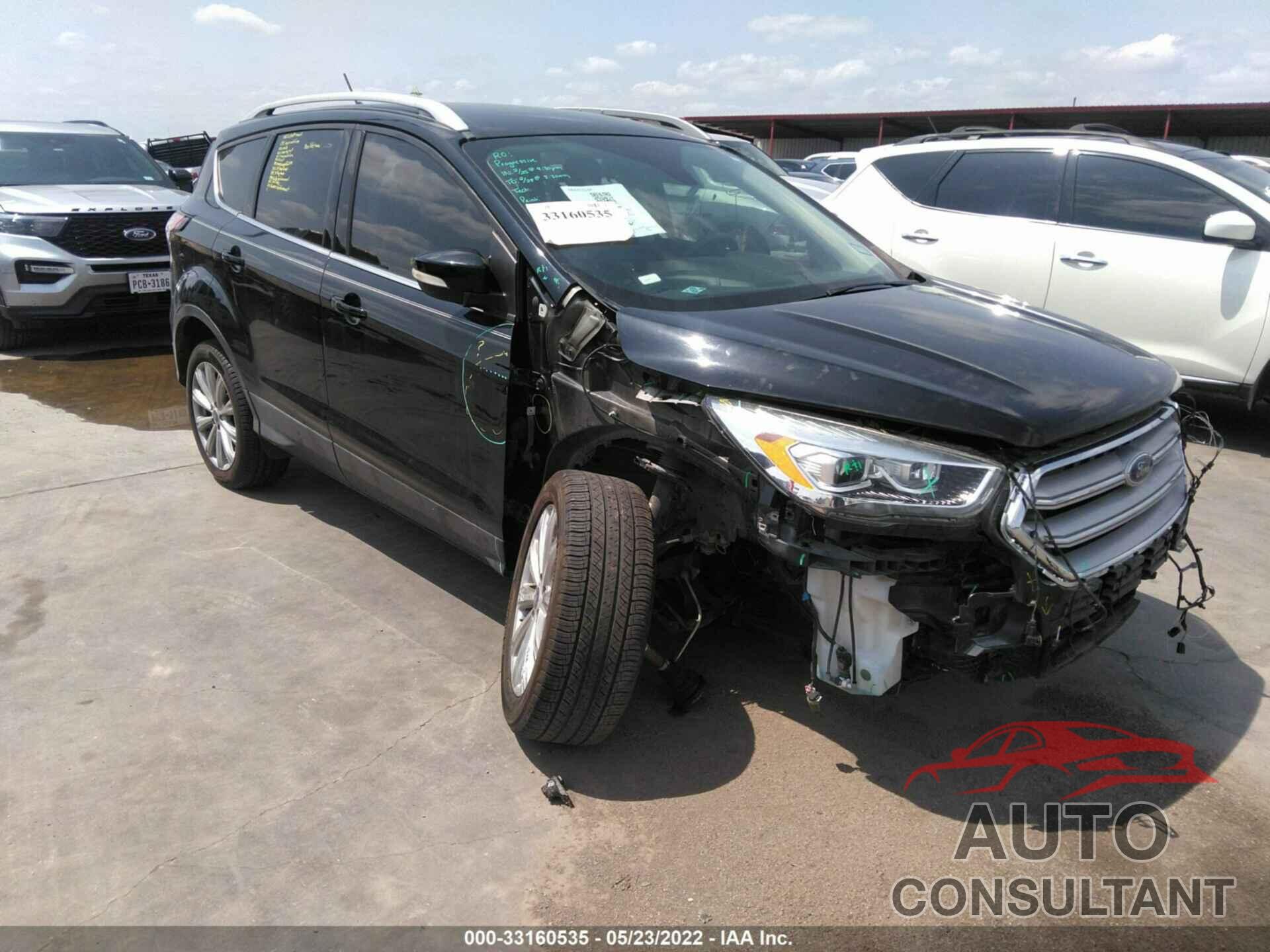 FORD ESCAPE 2018 - 1FMCU0J95JUB27685