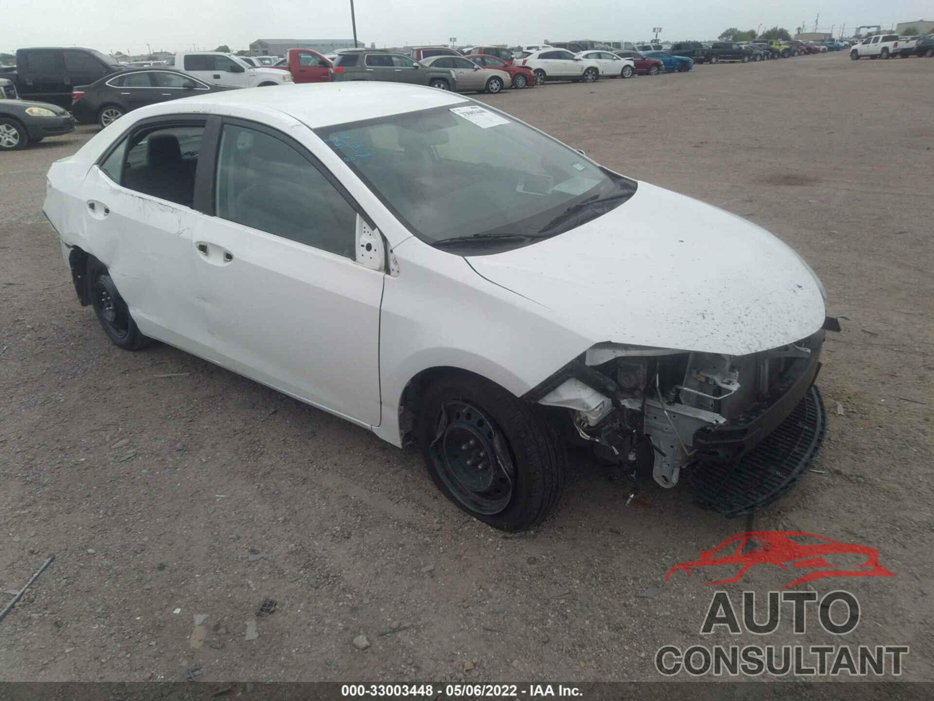 TOYOTA COROLLA 2016 - 5YFBURHE5GP422346