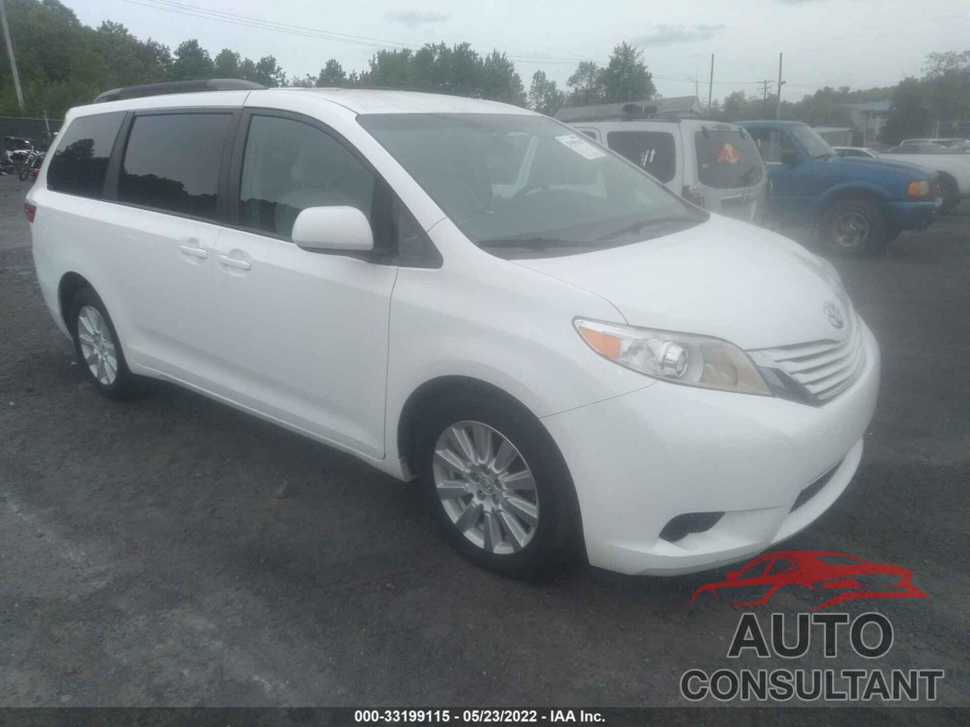 TOYOTA SIENNA 2017 - 5TDJZ3DC9HS155672