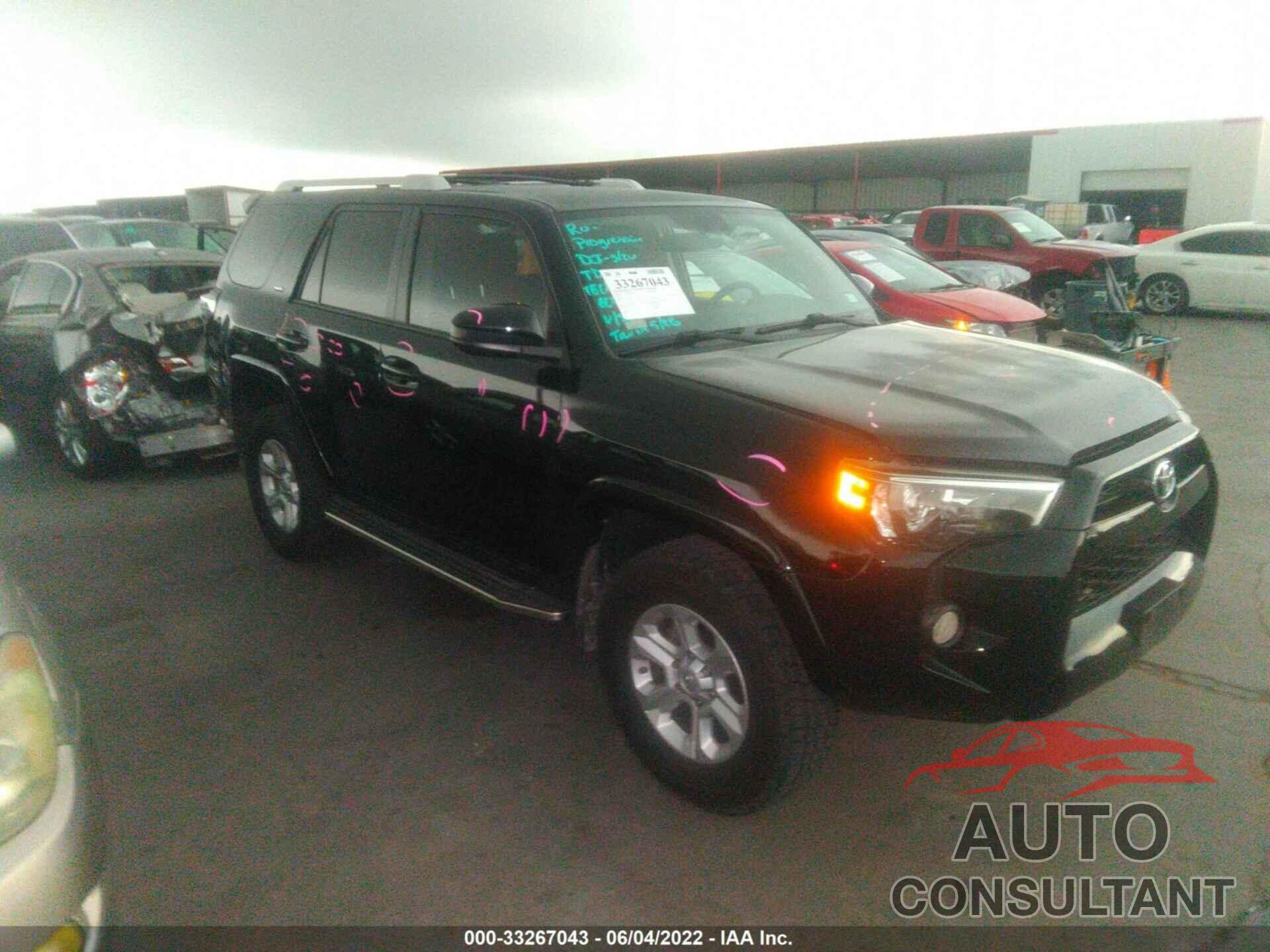 TOYOTA 4RUNNER 2018 - JTEBU5JR7J5495269