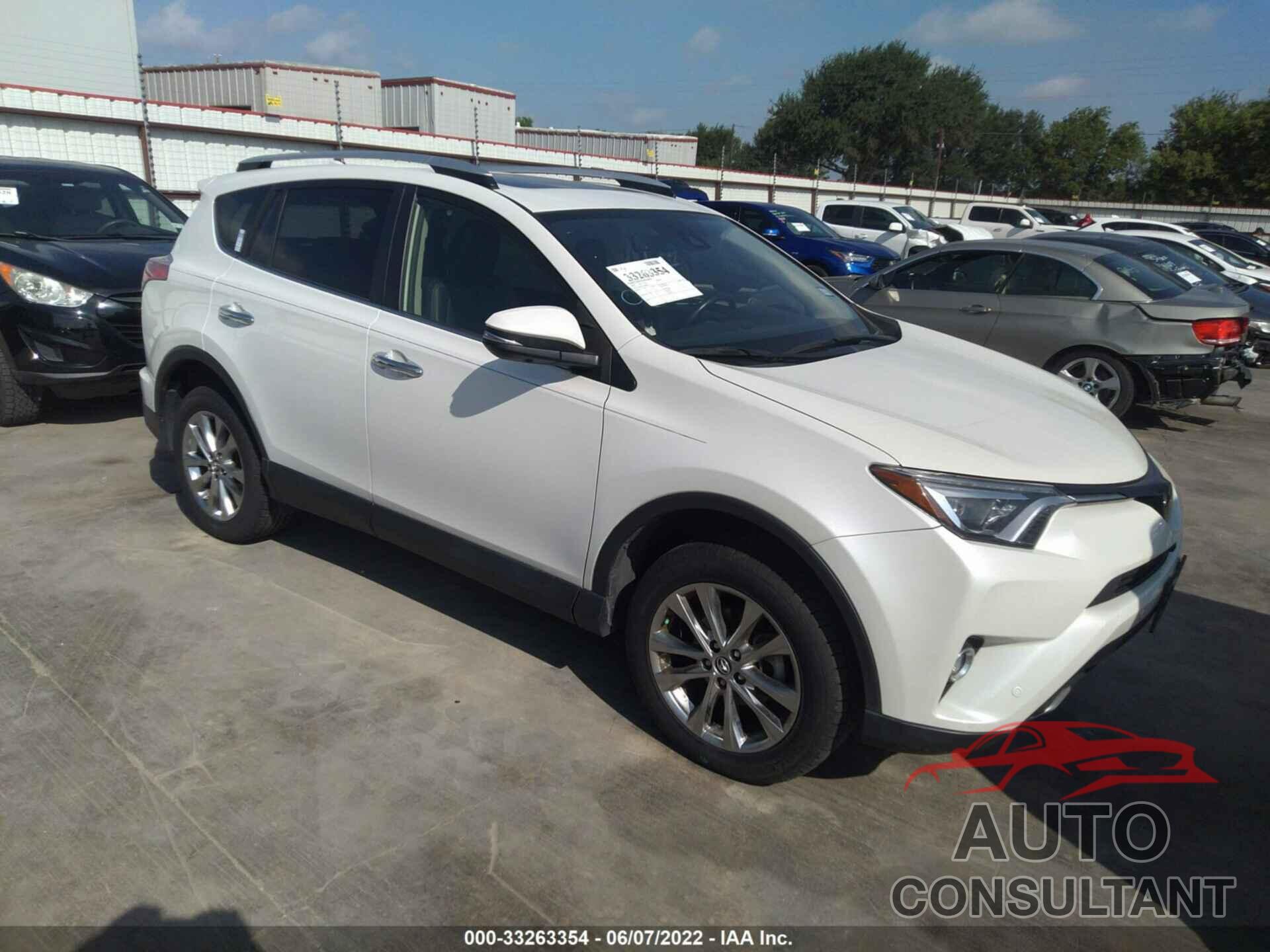 TOYOTA RAV4 2016 - JTMYFREV2GJ086216