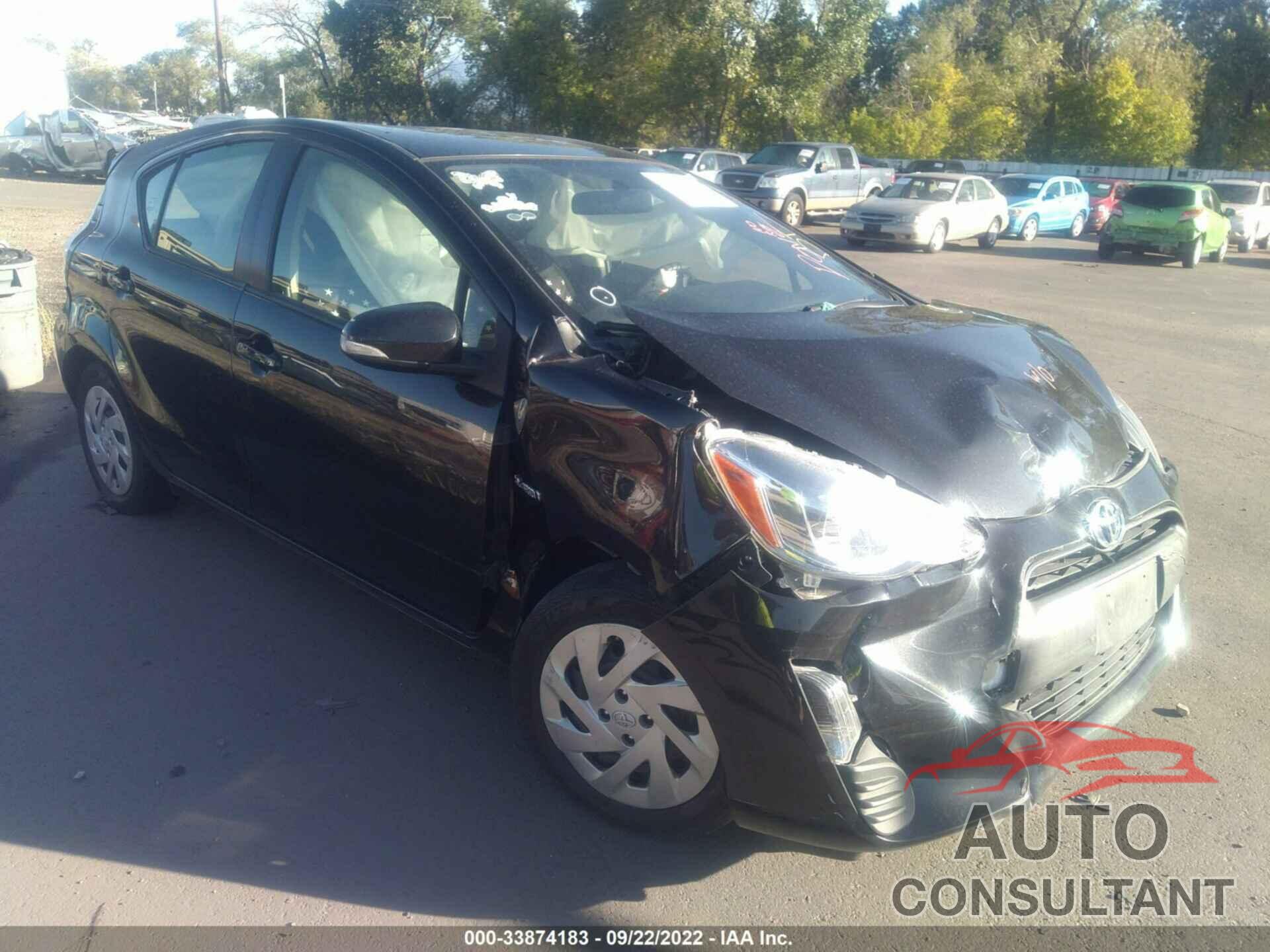 TOYOTA PRIUS C 2016 - JTDKDTB35G1116952