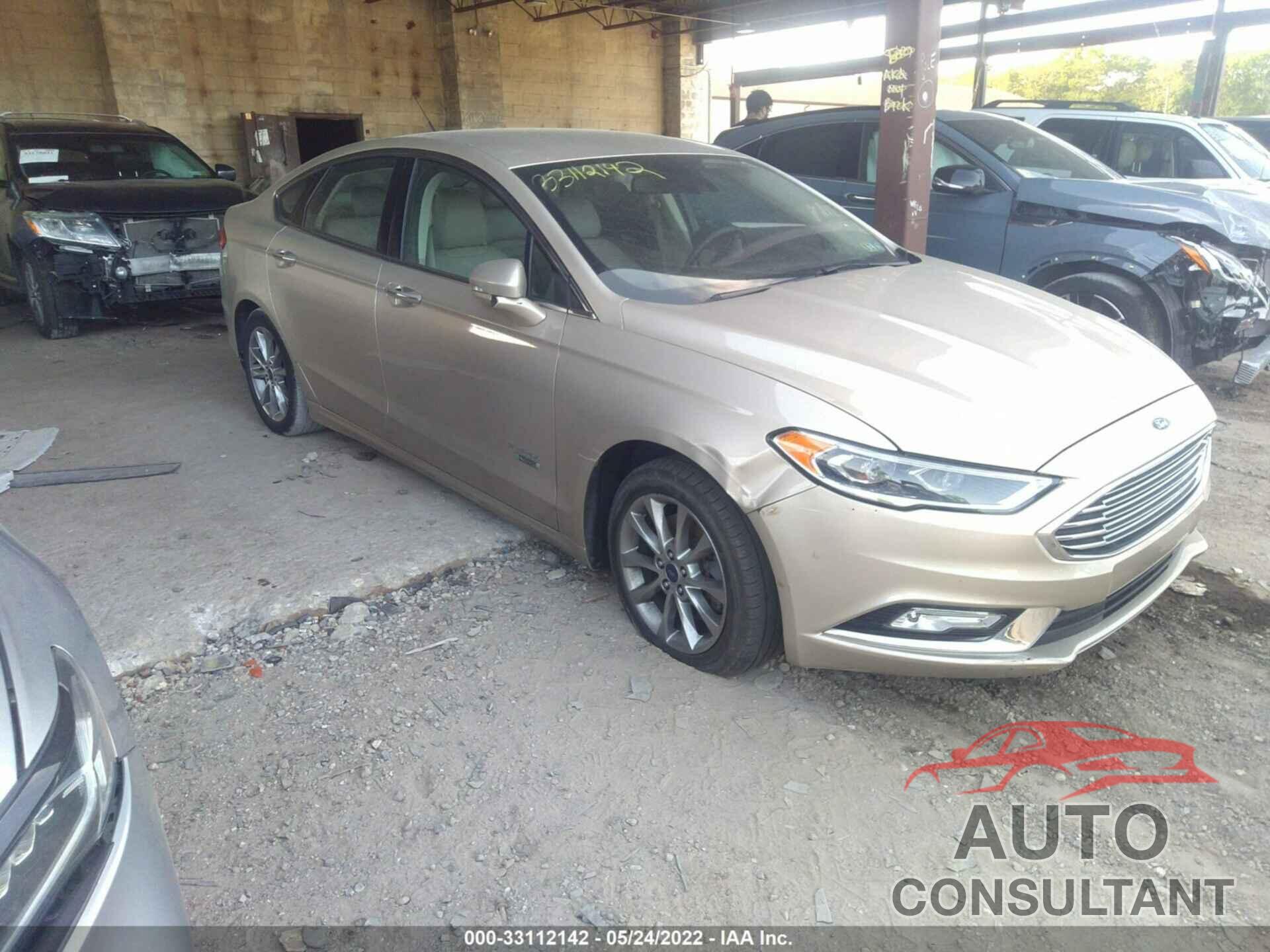 FORD FUSION ENERGI 2017 - 3FA6P0PU9HR137163