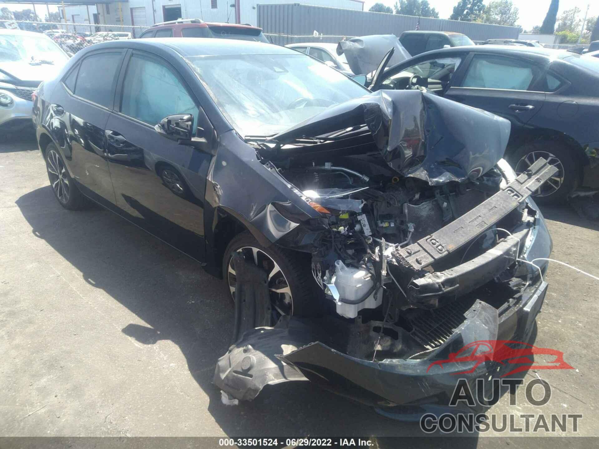 TOYOTA COROLLA 2019 - 2T1BURHE9KC159237